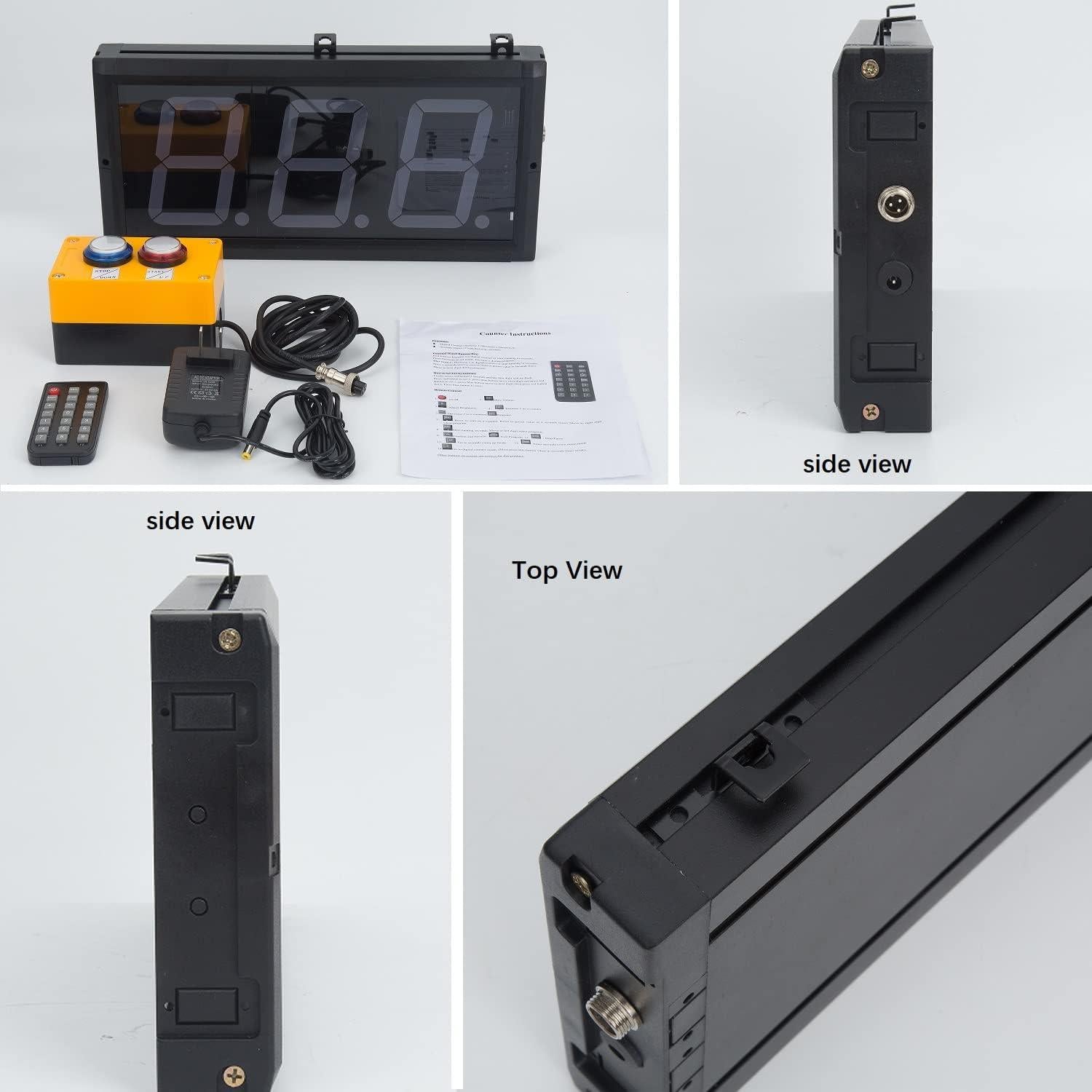 Contador de Vueltas Digital Ledbrigym 33cm Control Remoto