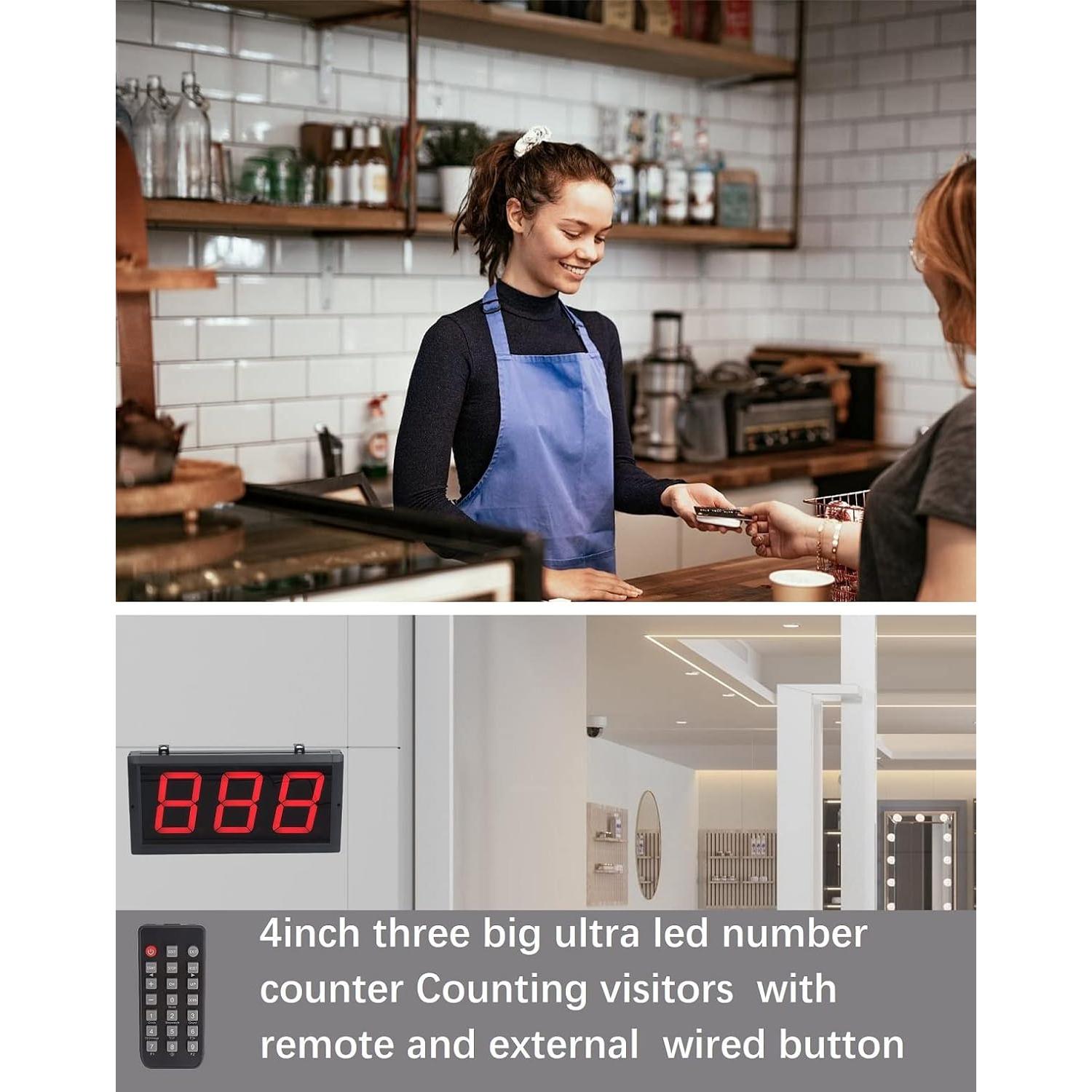 Contador de Vueltas Digital Ledbrigym 33cm Control Remoto