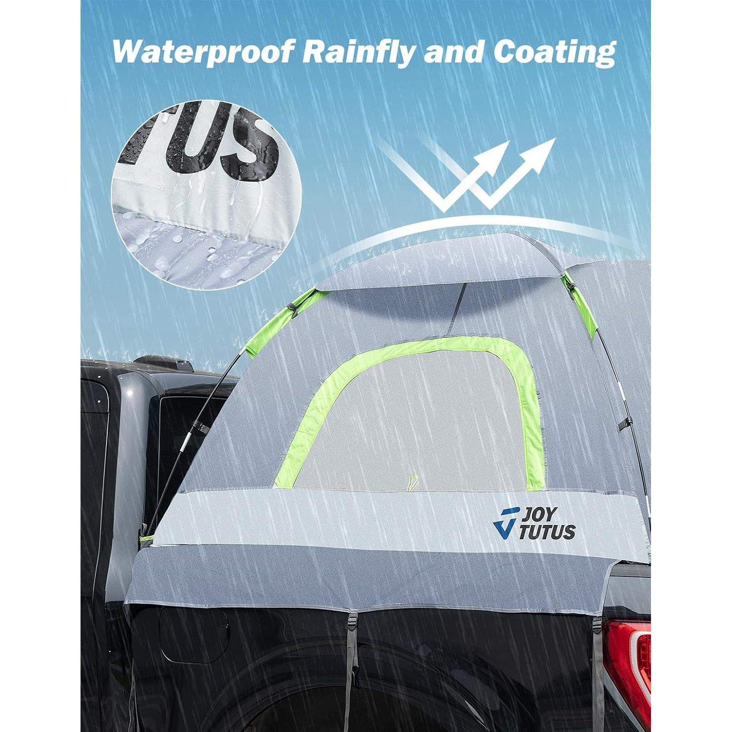 Tienda de Camioneta JOYTUTUS 6.5ft Impermeable para 2 Personas