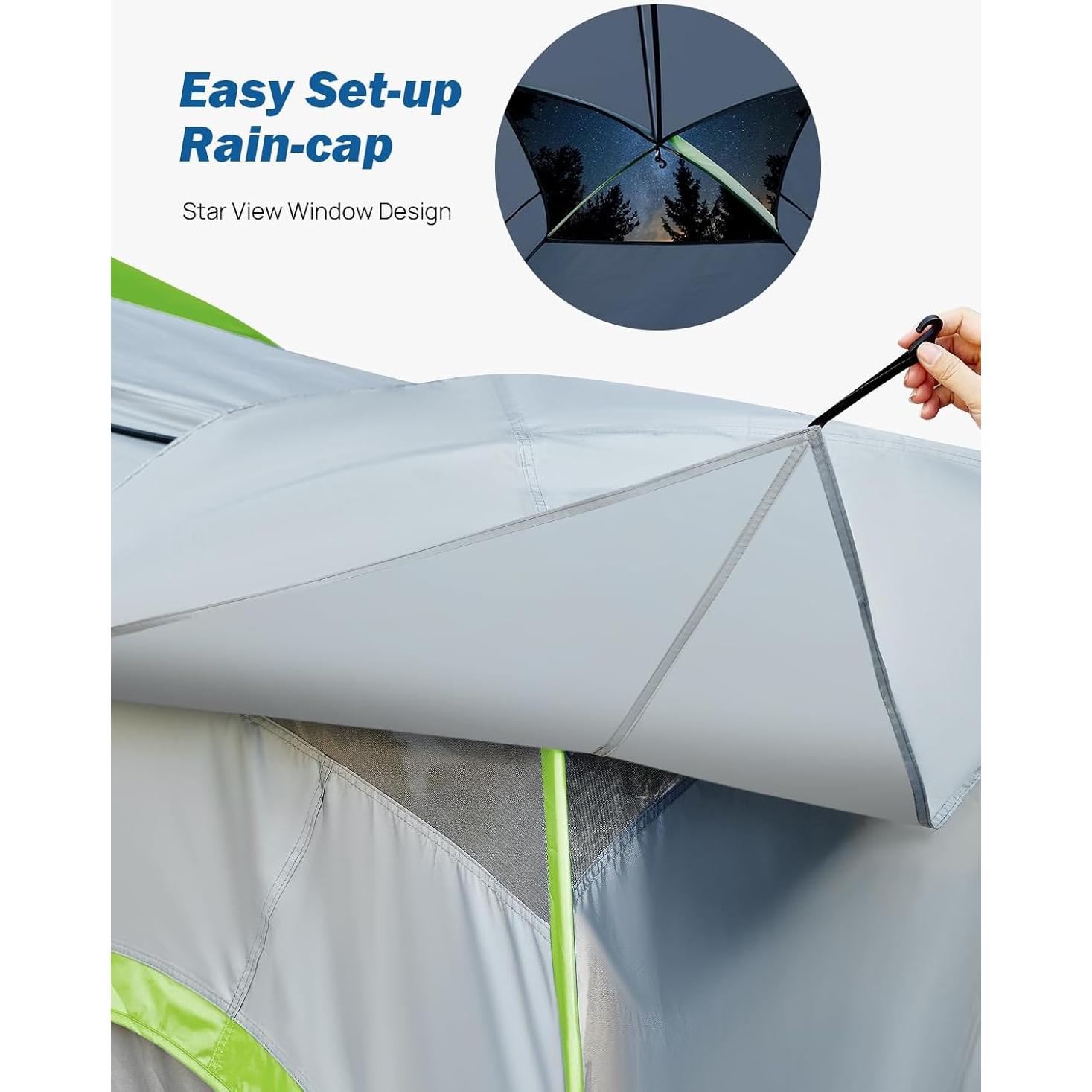 Tienda de Camioneta JOYTUTUS 6.5ft Impermeable para 2 Personas