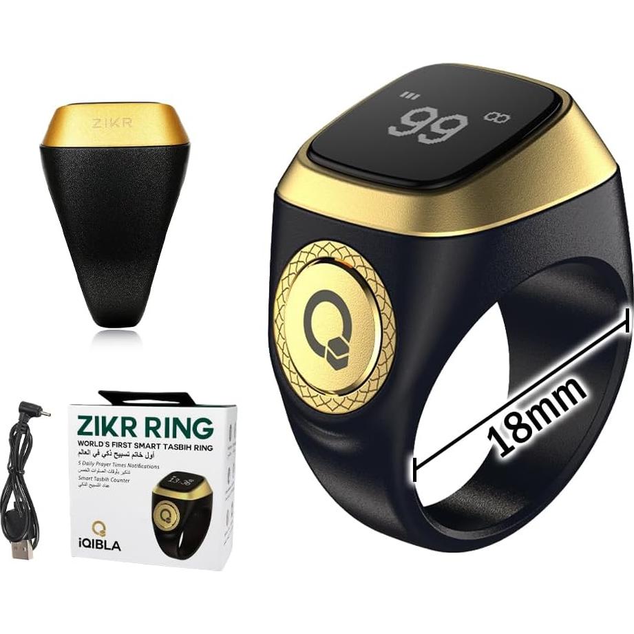 Contador de Anillo Inteligente Kellegour 18mm con Vibración