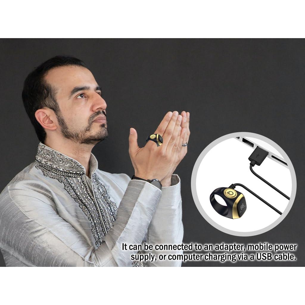 Contador de Anillo Inteligente Kellegour 18mm con Vibración