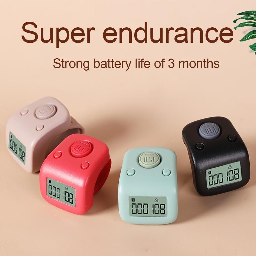 Contador de Tally Digital Impermeable Genérico 6 Dígitos Negro