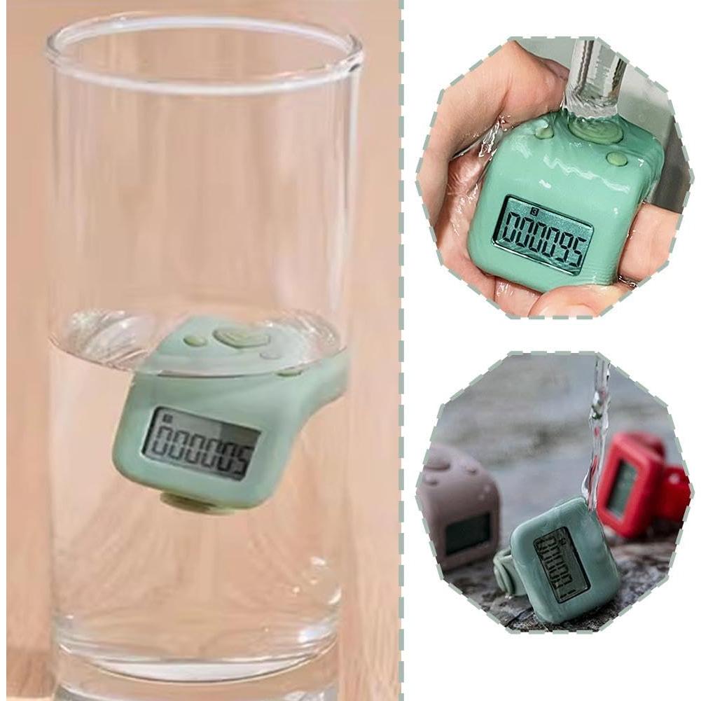 Contador de Tally Digital Impermeable Genérico 6 Dígitos Negro