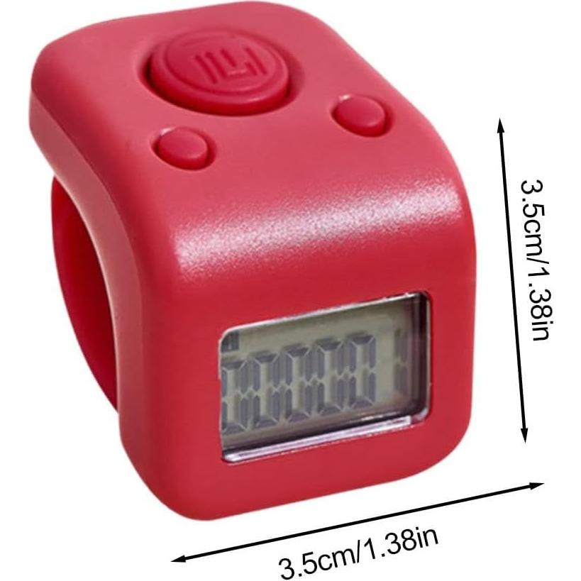 Contador de Tally Digital Impermeable Genérico 6 Dígitos Negro