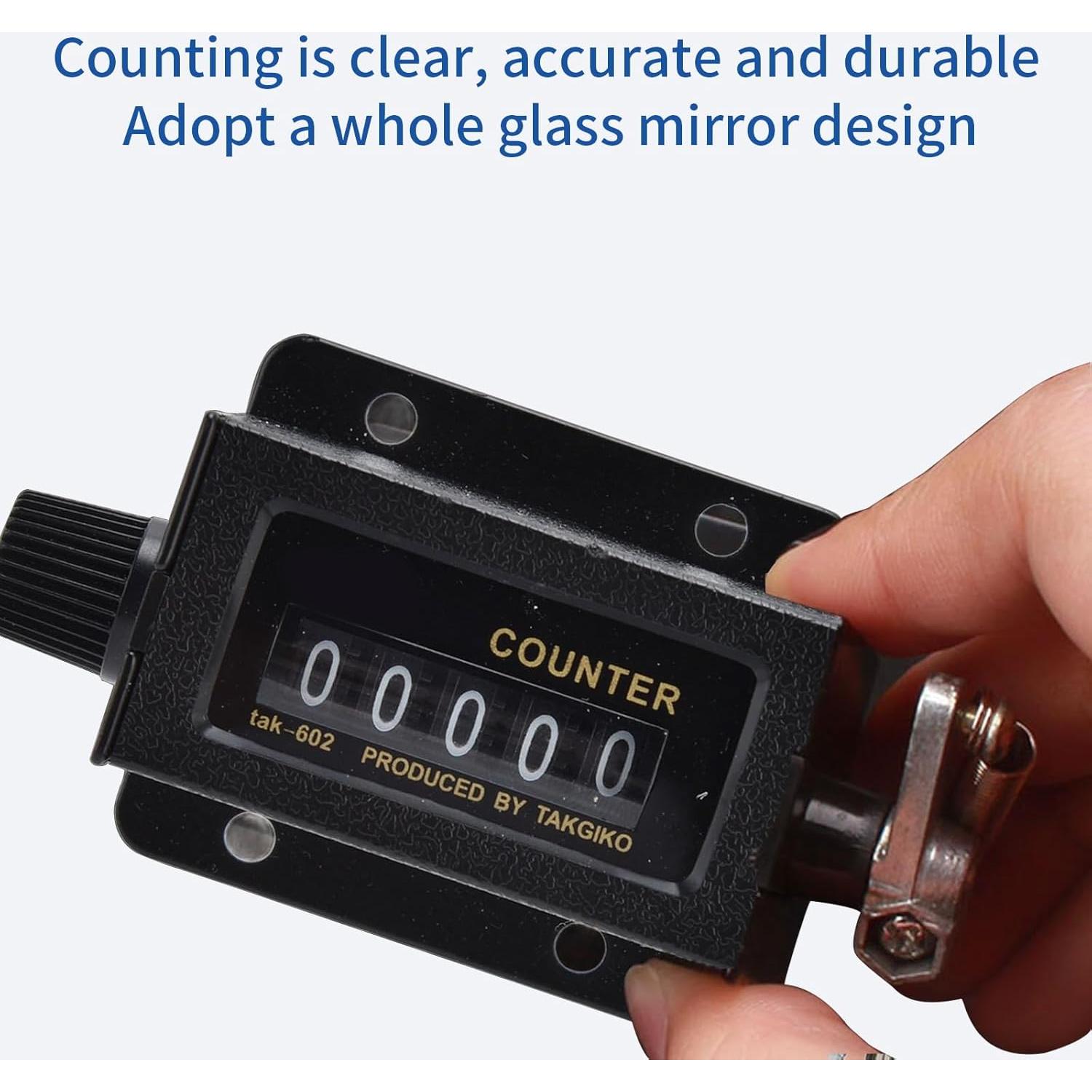 Contador Mecánico de 5 Dígitos YIHAOSSING para Industria