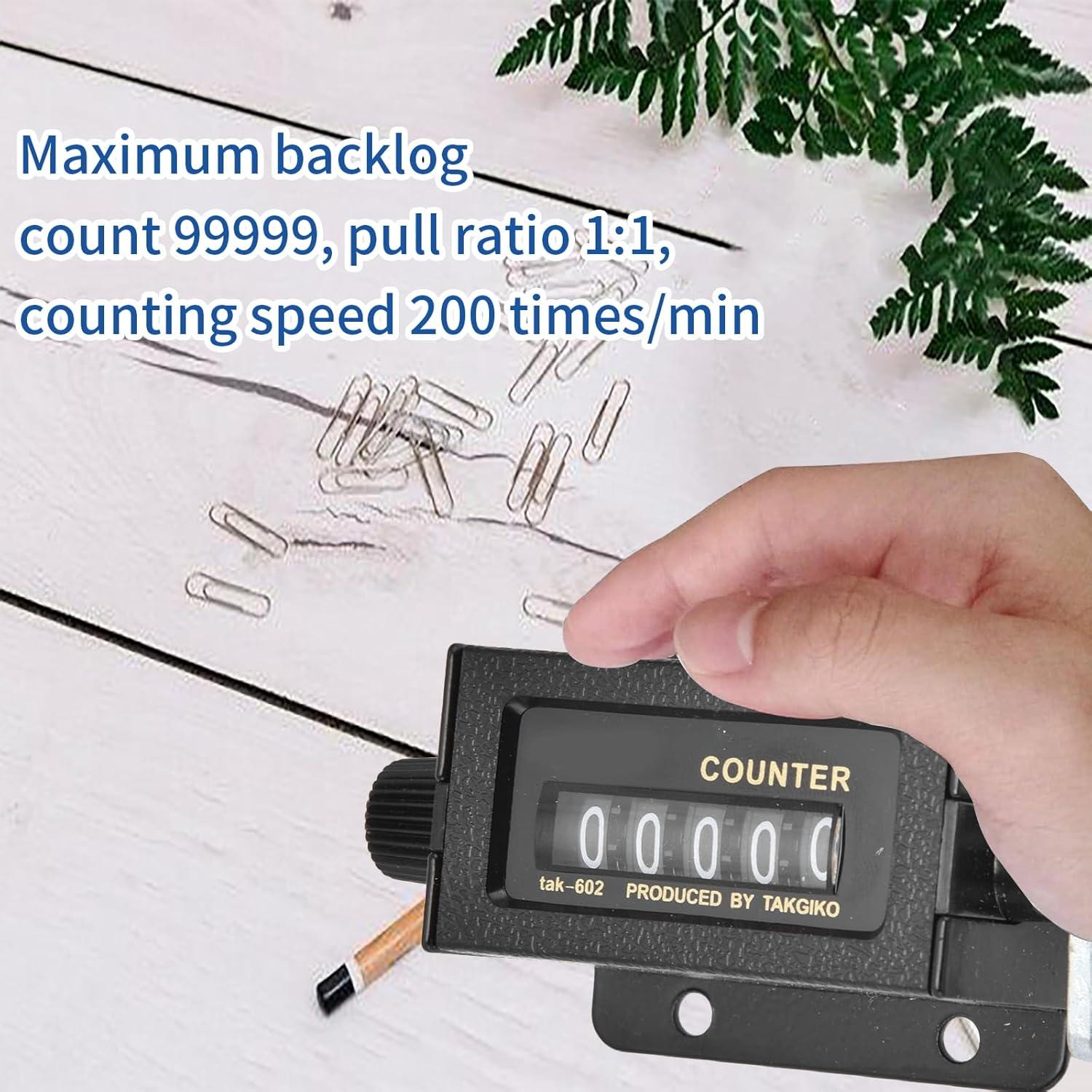 Contador Mecánico de 5 Dígitos YIHAOSSING para Industria