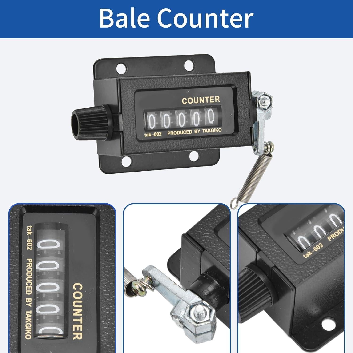 Contador Mecánico de 5 Dígitos YIHAOSSING para Industria