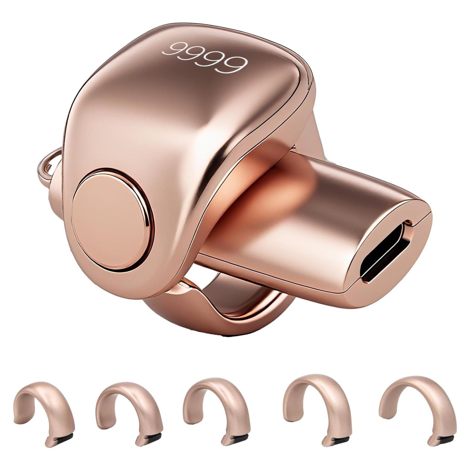 Anillo Inteligente Zikr Rosa - Contador de Tasbih y Alarmas