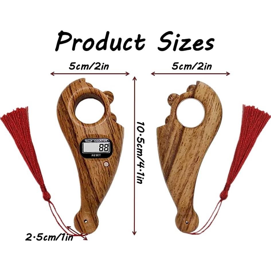 Contador de Cuentas Digital Anlising - 3 Piezas Portátil