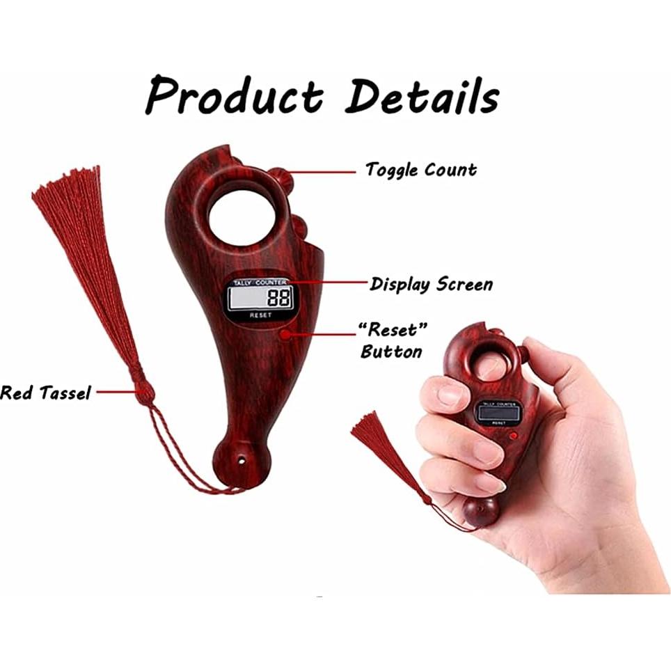 Contador de Cuentas Digital Anlising - 3 Piezas Portátil