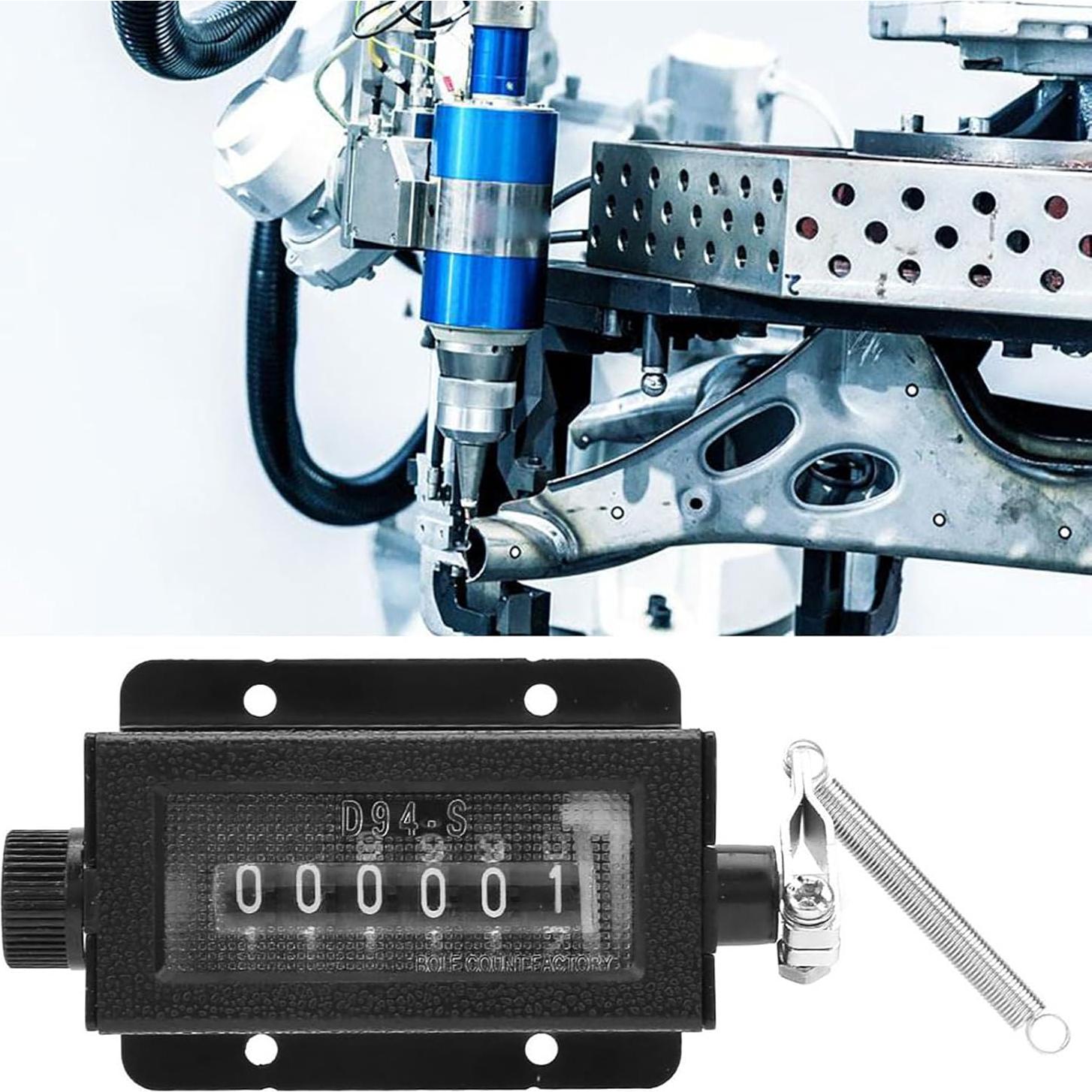 Contador de clics manual Genérico 0-999999 6 dígitos