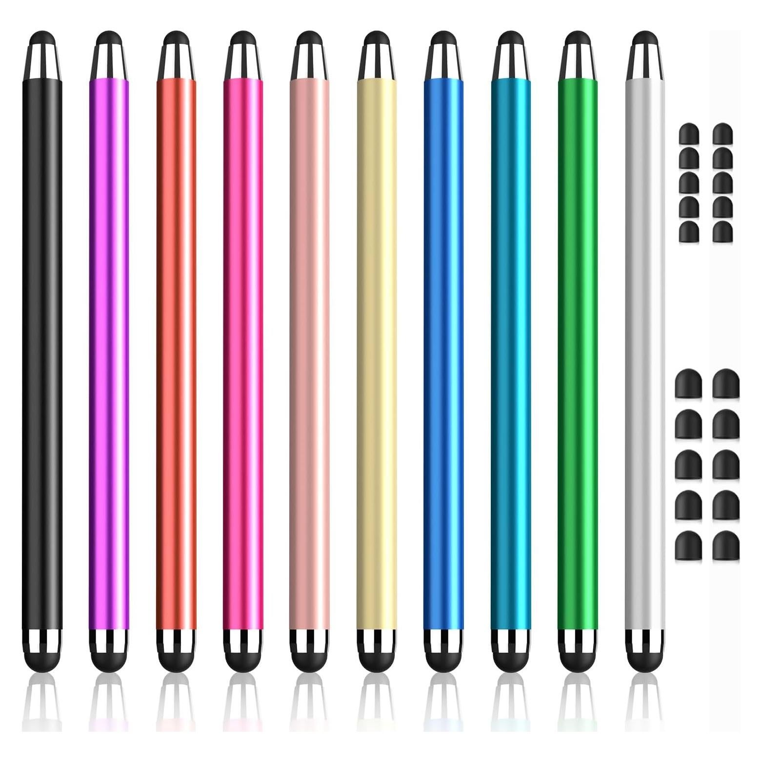 Bolígrafos Stylus Universales 10 Piezas Alta Precisión