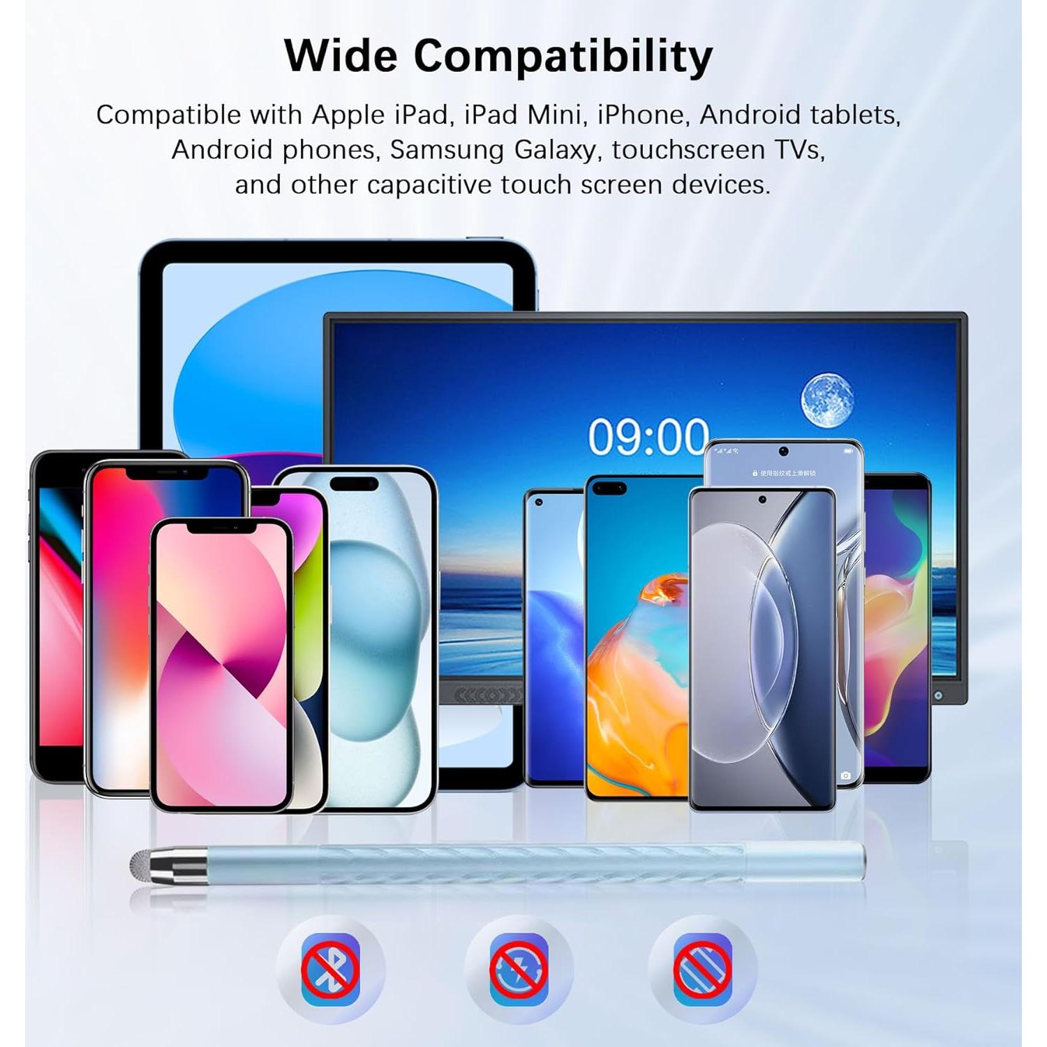 Lápiz Stylus Telescópico CXJINZE para Pantallas Táctiles