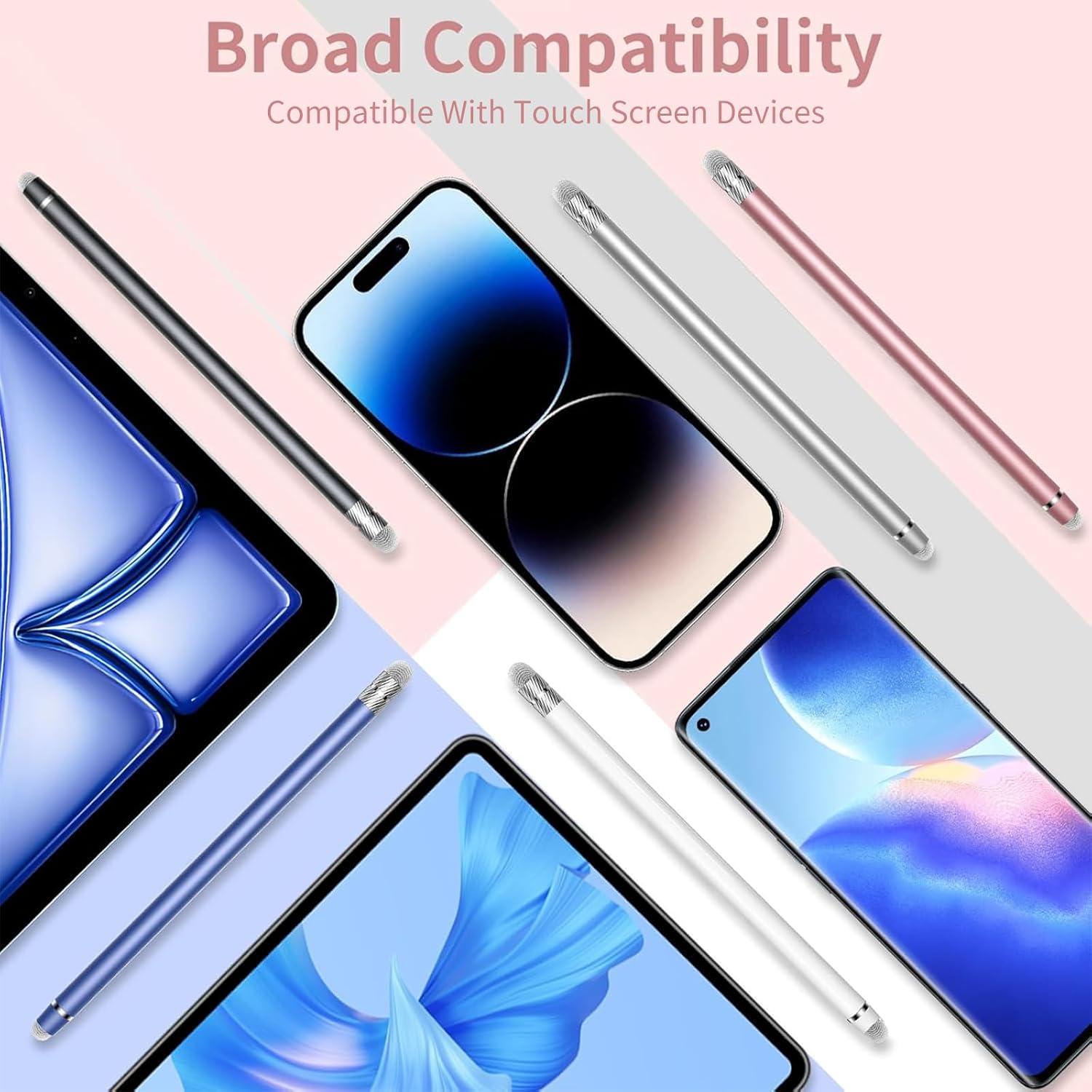 5 Bolígrafos Stylus 2-en-1 YITIAOXIAOYU Alta Precisión