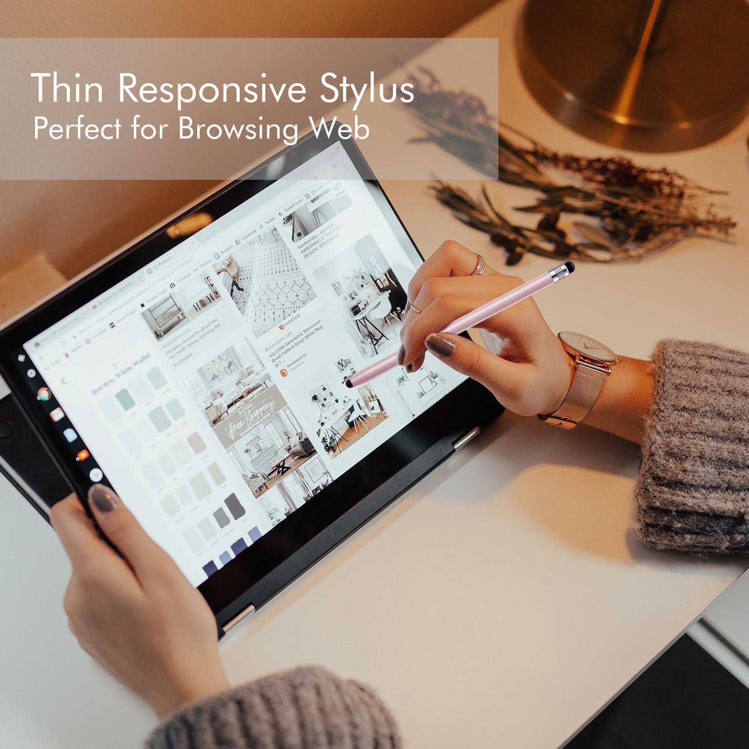 Bolígrafo Estilográfico 2-en-1 LINFANC para Pantallas Táctiles