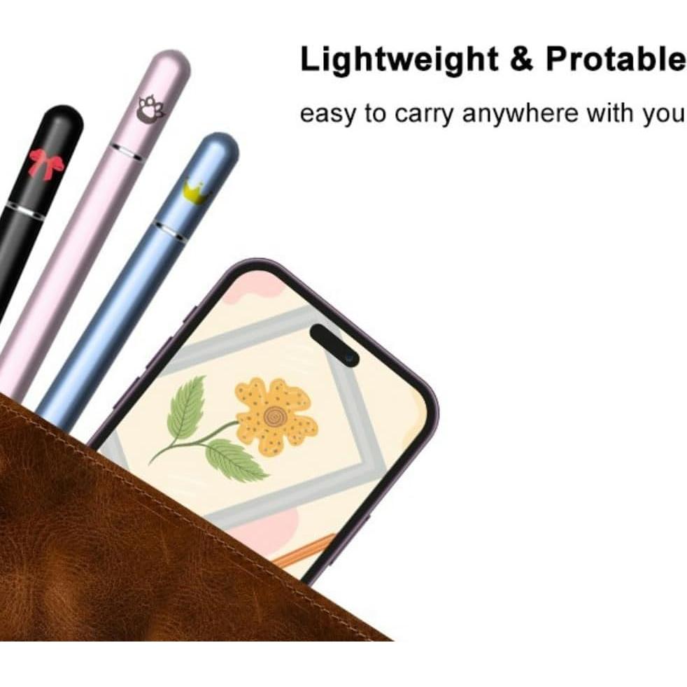 Lápiz Estilográfico LOVE MEI 2 en 1 Alta Precisión para iPad