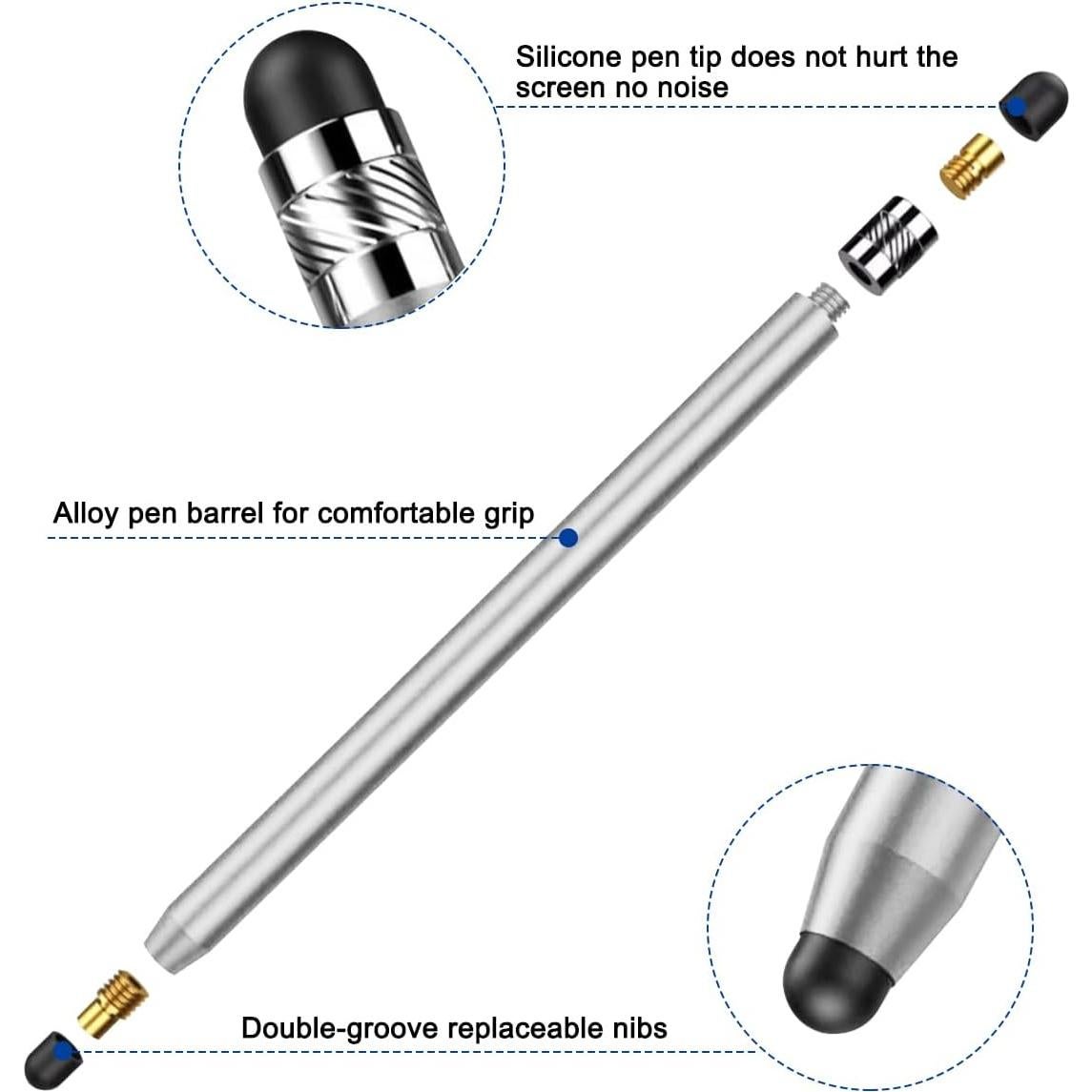 Paquete de 2 bolígrafos stylus IOUALEY para pantallas táctiles