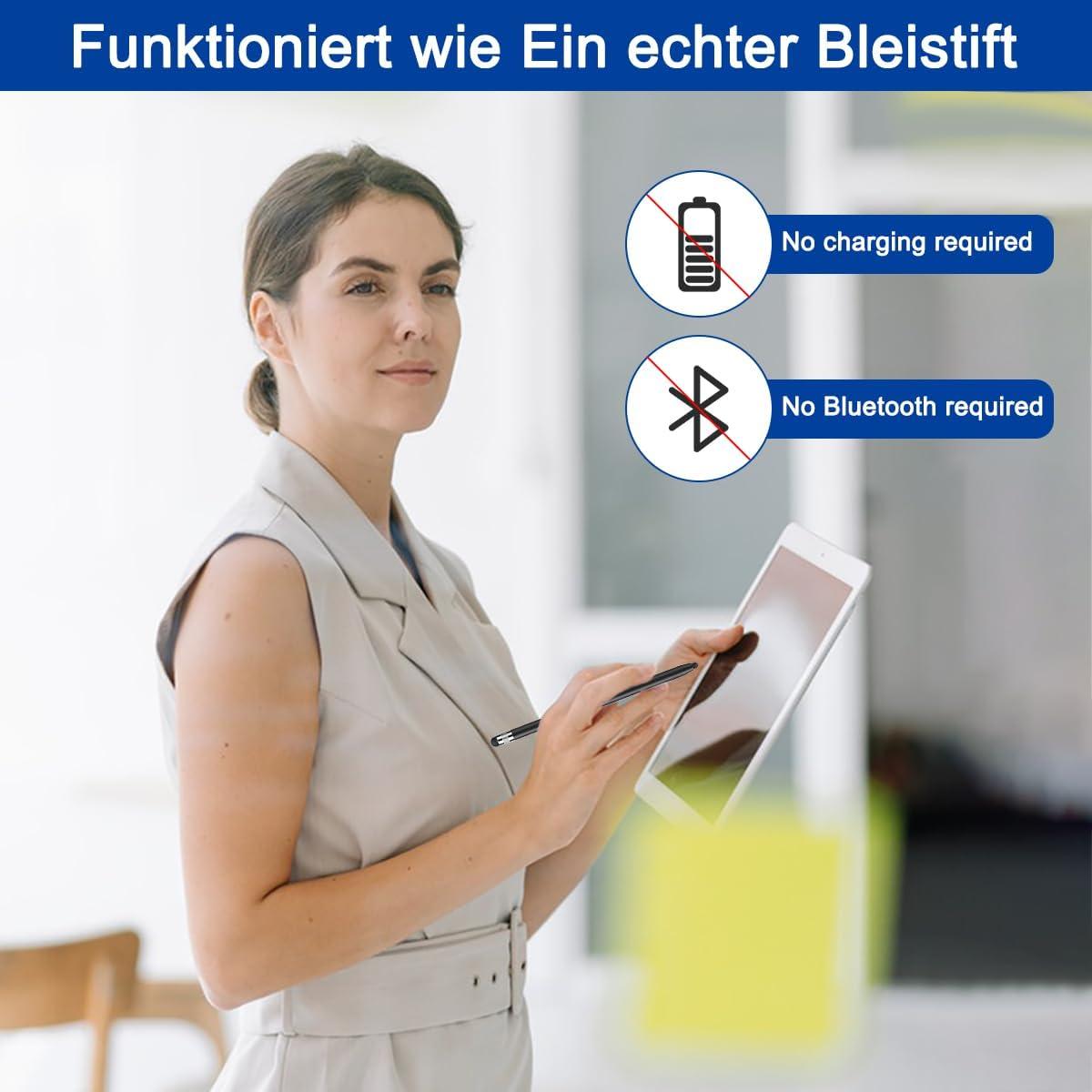 Paquete de 2 bolígrafos stylus IOUALEY para pantallas táctiles