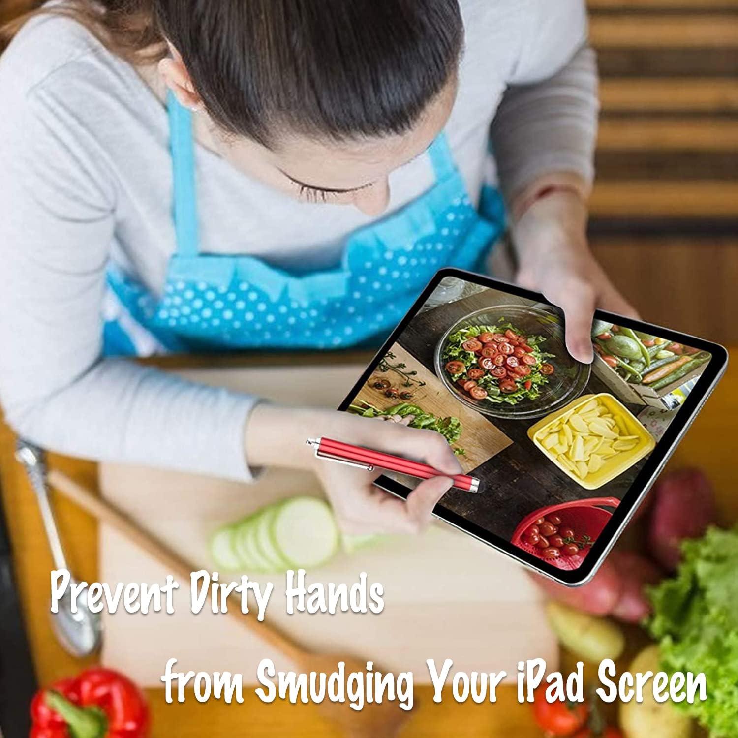 Bolígrafo Stylus IC ICLOVER 10PCS Metal para Pantallas Táctiles