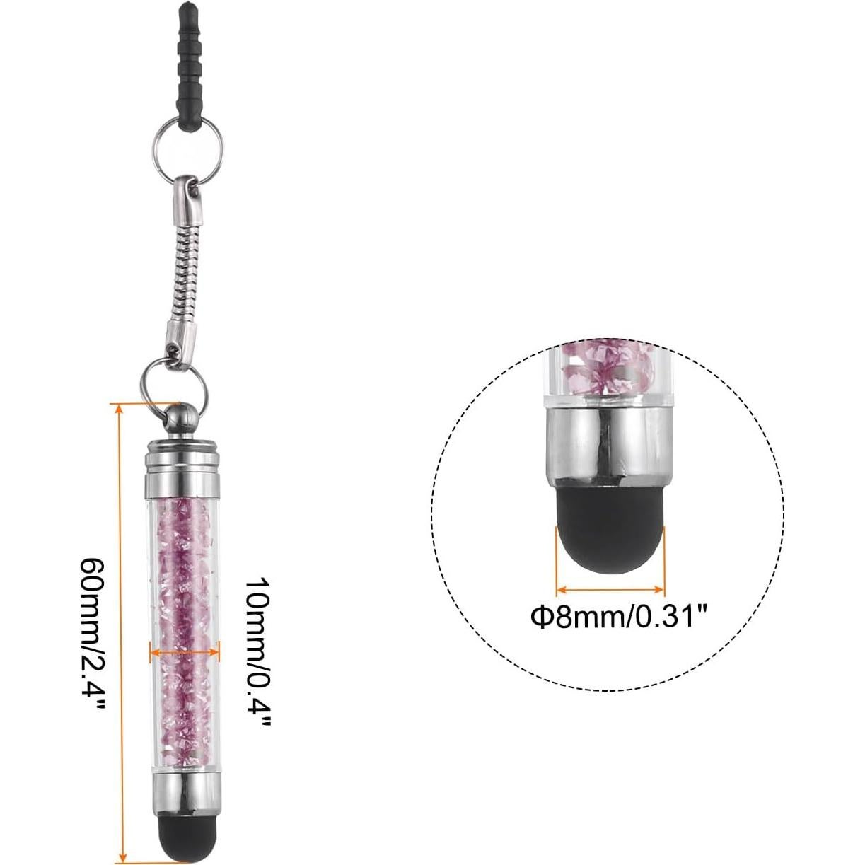 Bolígrafos Stylus MECCANIXITY 5pcs Capacitivo Púrpura