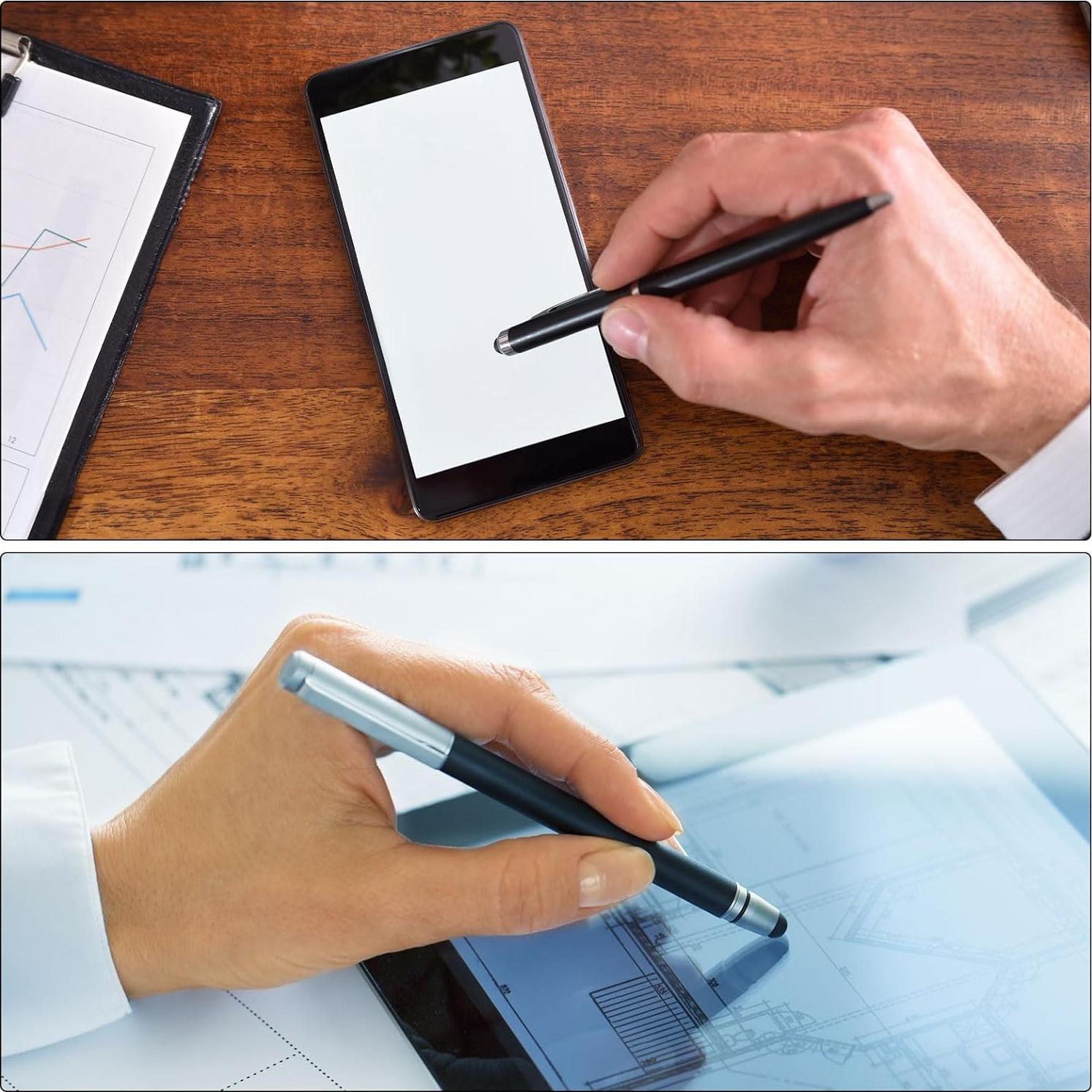 Bolígrafos Stylus MECCANIXITY 5pcs Capacitivo Púrpura