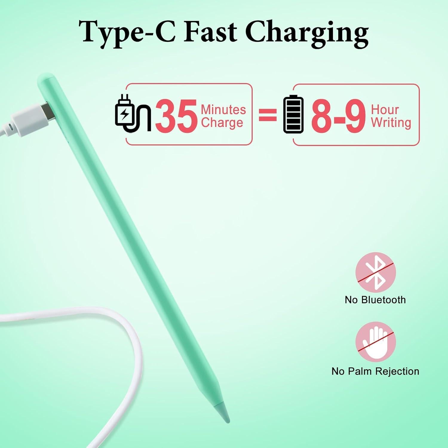 Lápiz Estilográfico Albomao Verde para Pantallas Táctiles