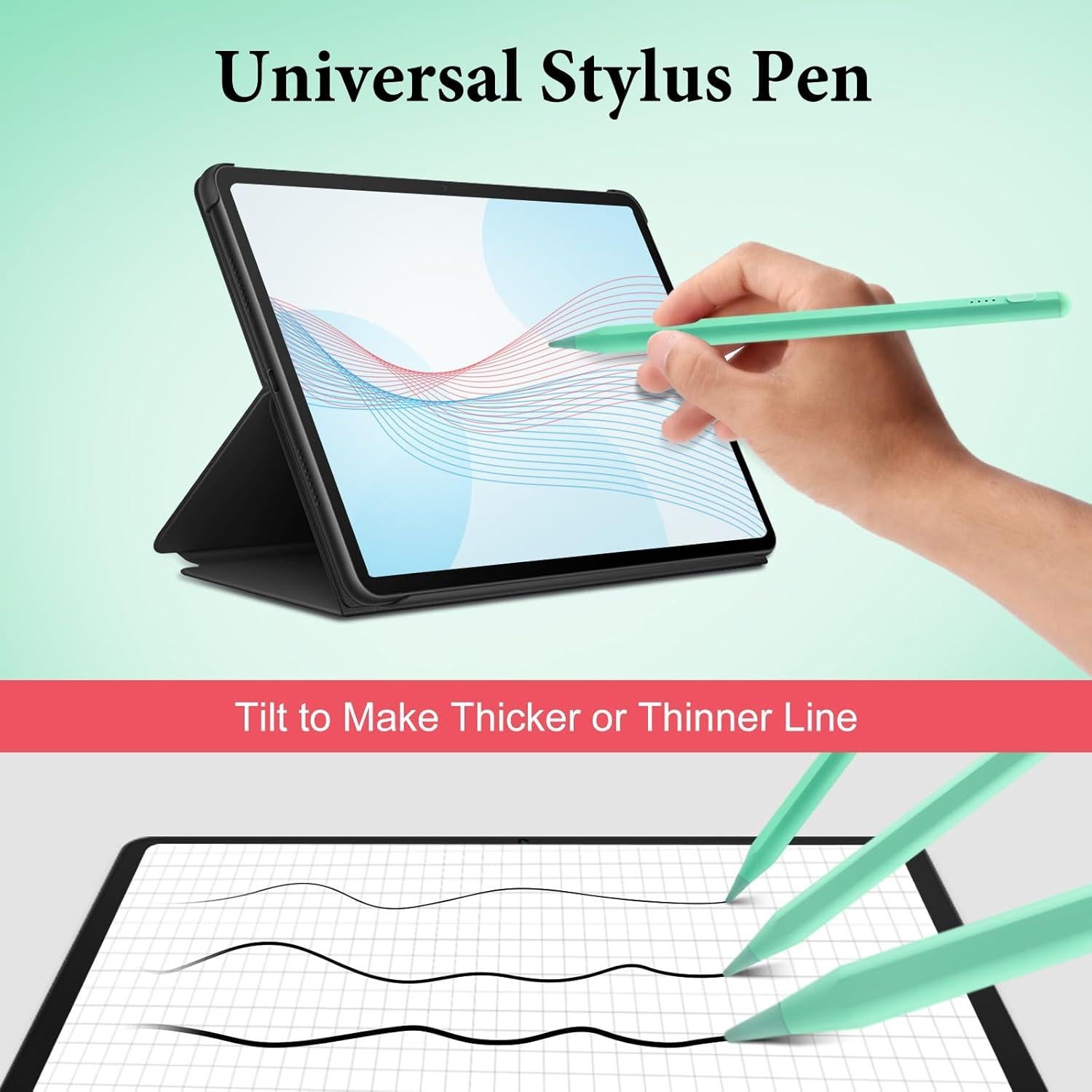 Lápiz Estilográfico Albomao Verde para Pantallas Táctiles