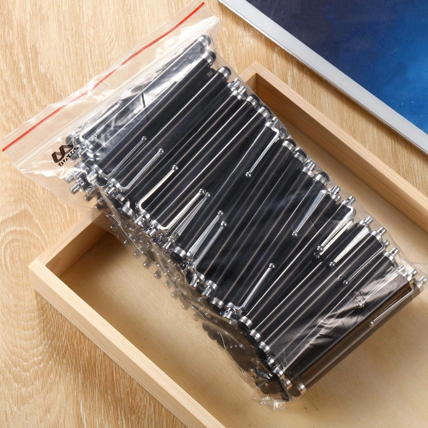 Conjunto de 100 Plumas Stylus Capacitiva Outus Negro 11x0.9cm