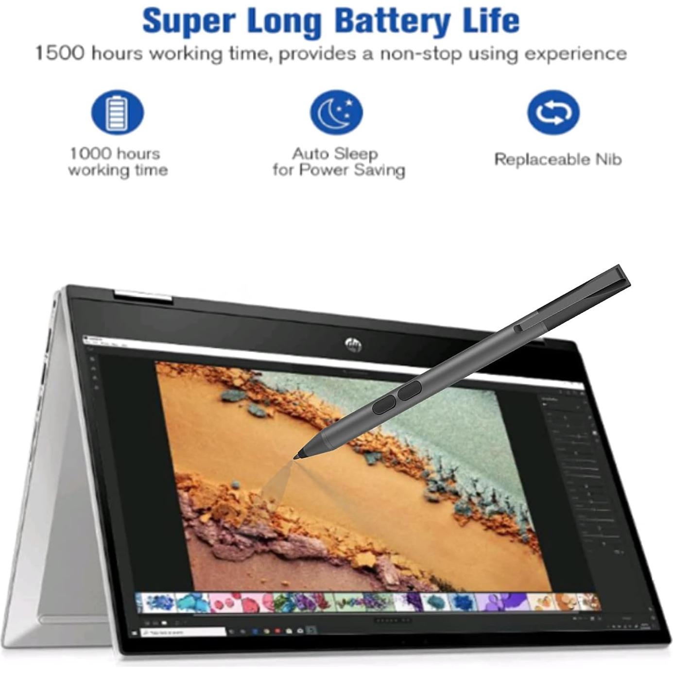 Lápiz óptico HP SPEN con 1024 niveles de presión y 2500h batería