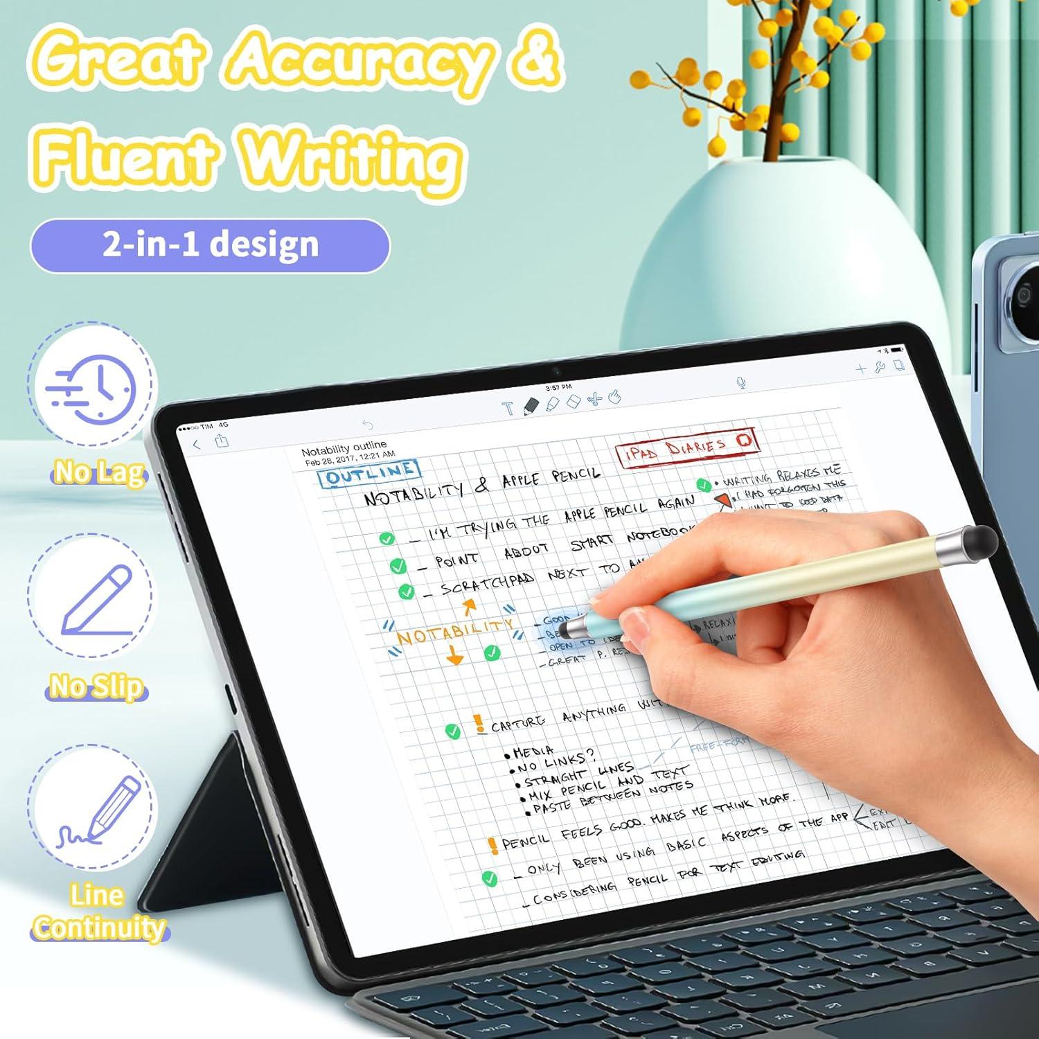 Bolígrafos Stylus 2 en 1 Maylofi 3pcs Azul Claro Degradado