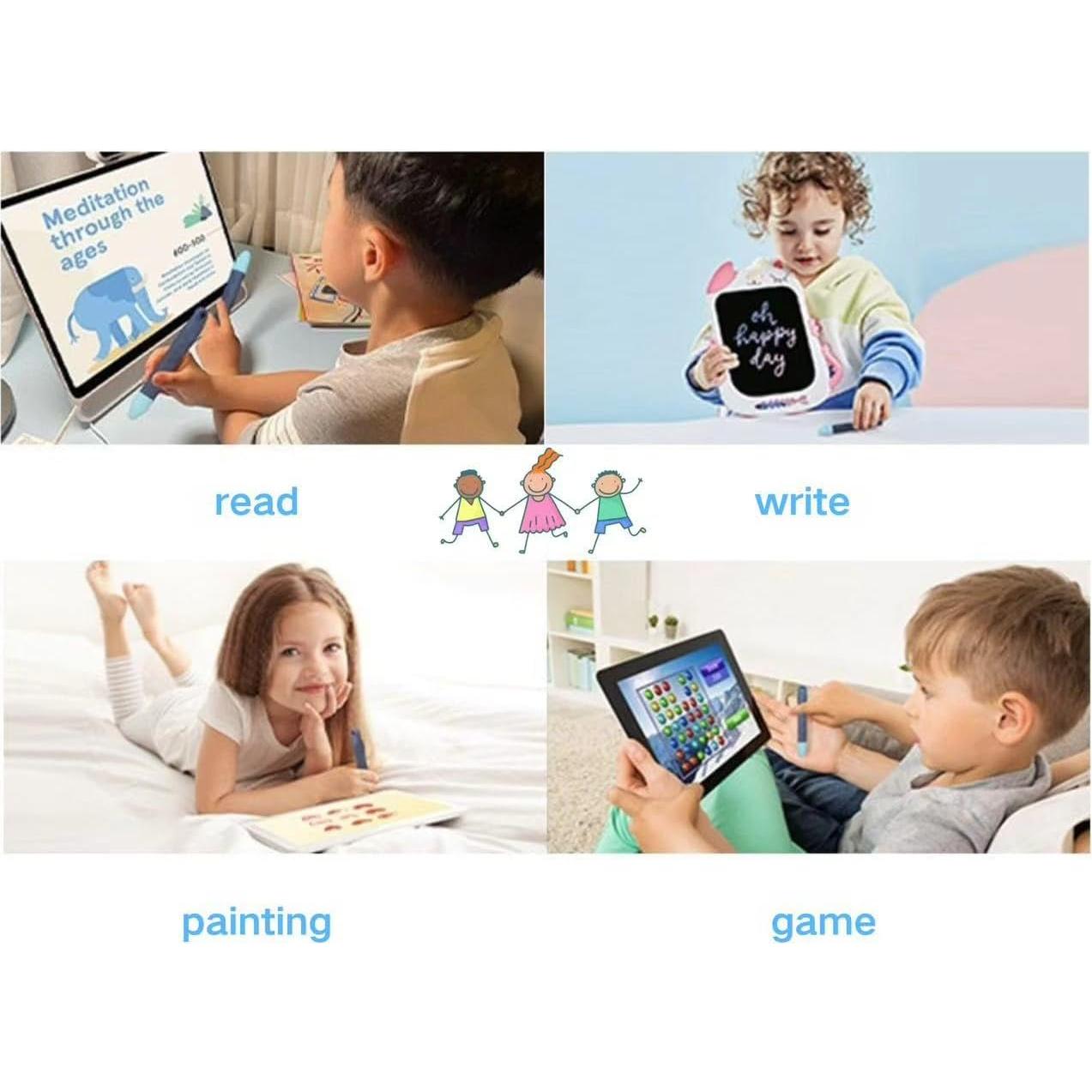 Paquete de 2 Lápices Estilográficos Yelzoolny para Niños 3+