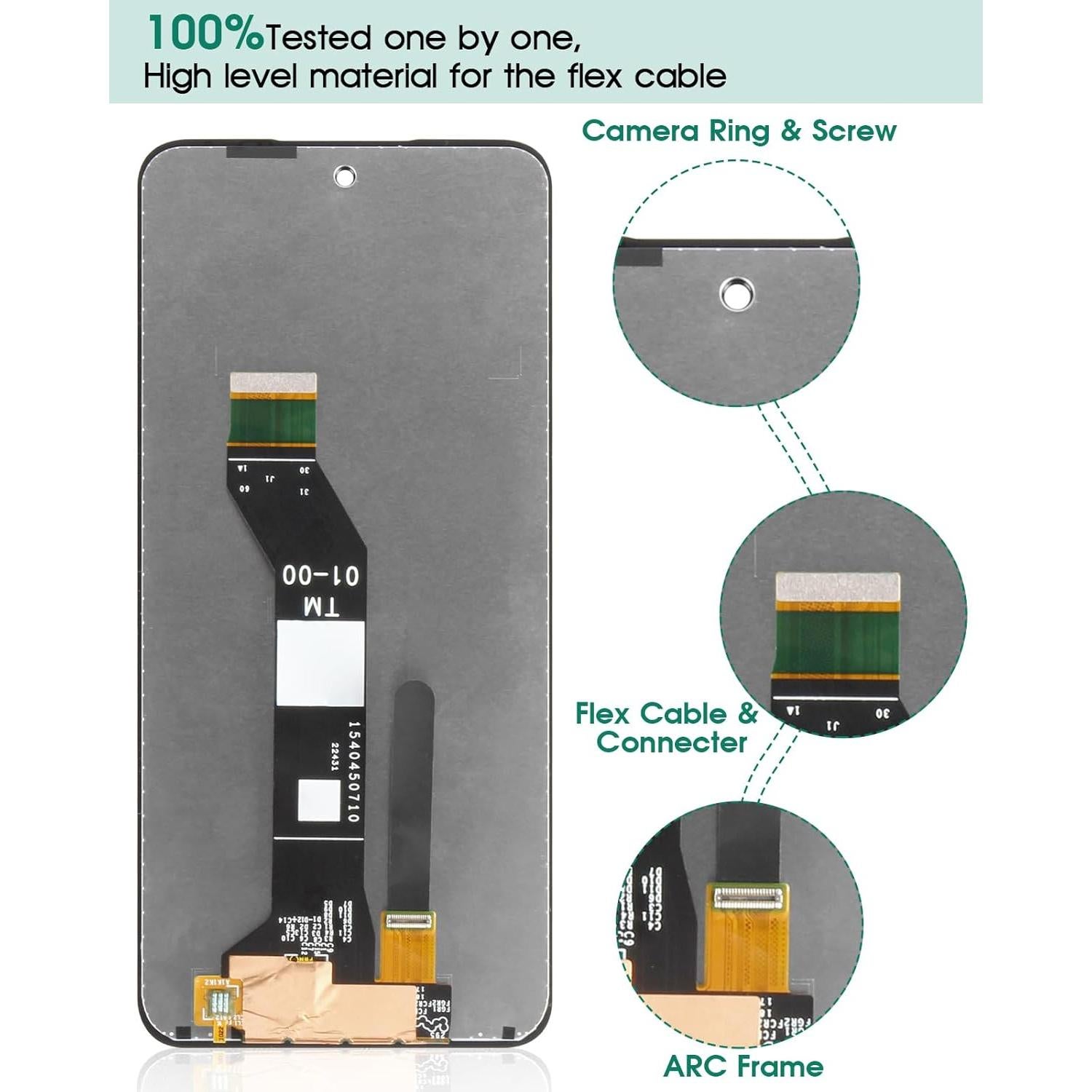 Reemplazo Pantalla LCD Moto G Stylus 2023 4G SRJTEK 6.5"