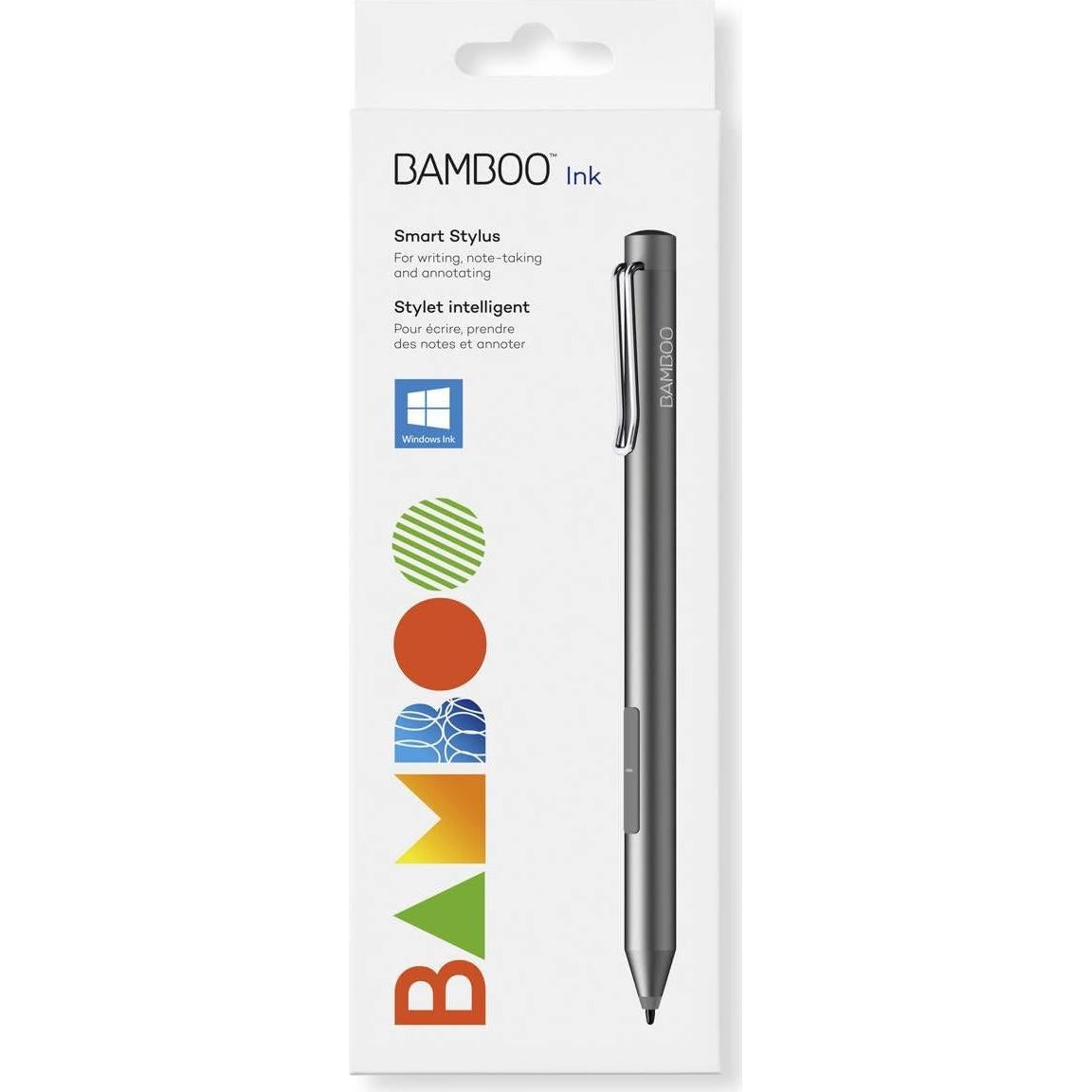Stylus Wacom Bamboo Ink CS323AG0A Gris para Windows Ink