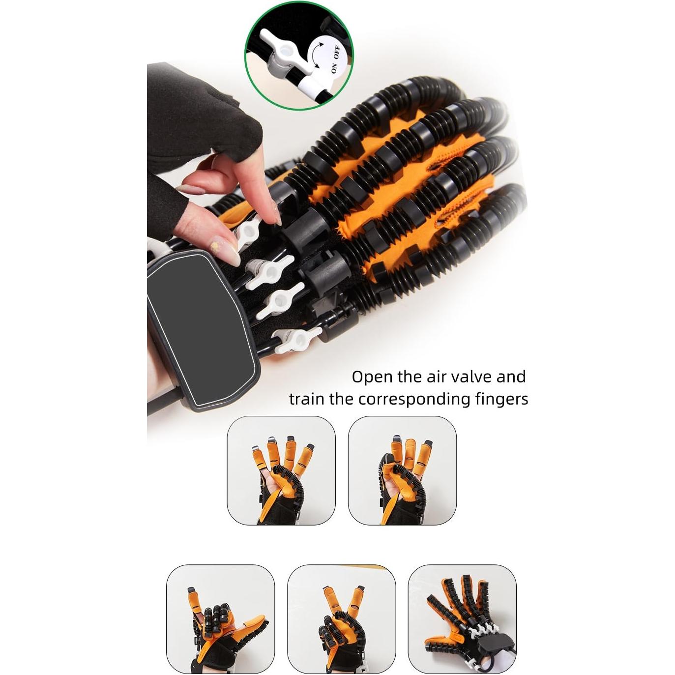 Guante Robótico de Rehabilitación GENDOING Mano Derecha Ajustable