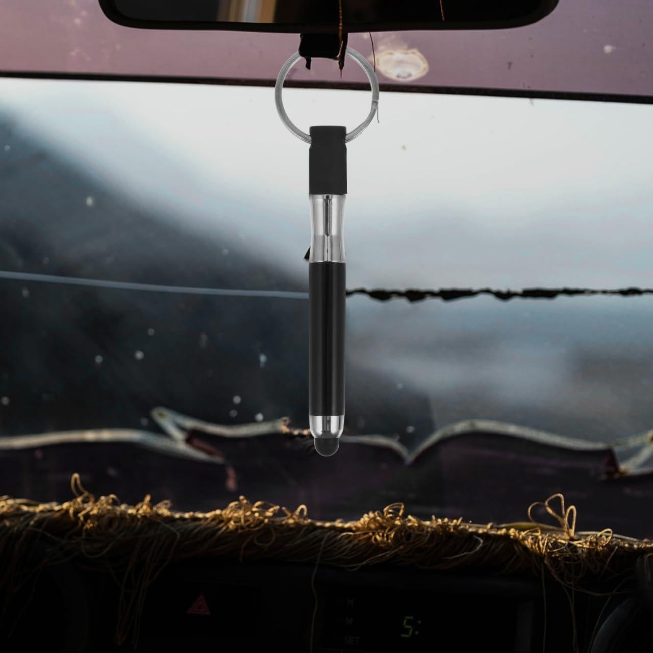 Bolígrafo Stylus Mikikit con Llavero - 12 Unidades, 10cm