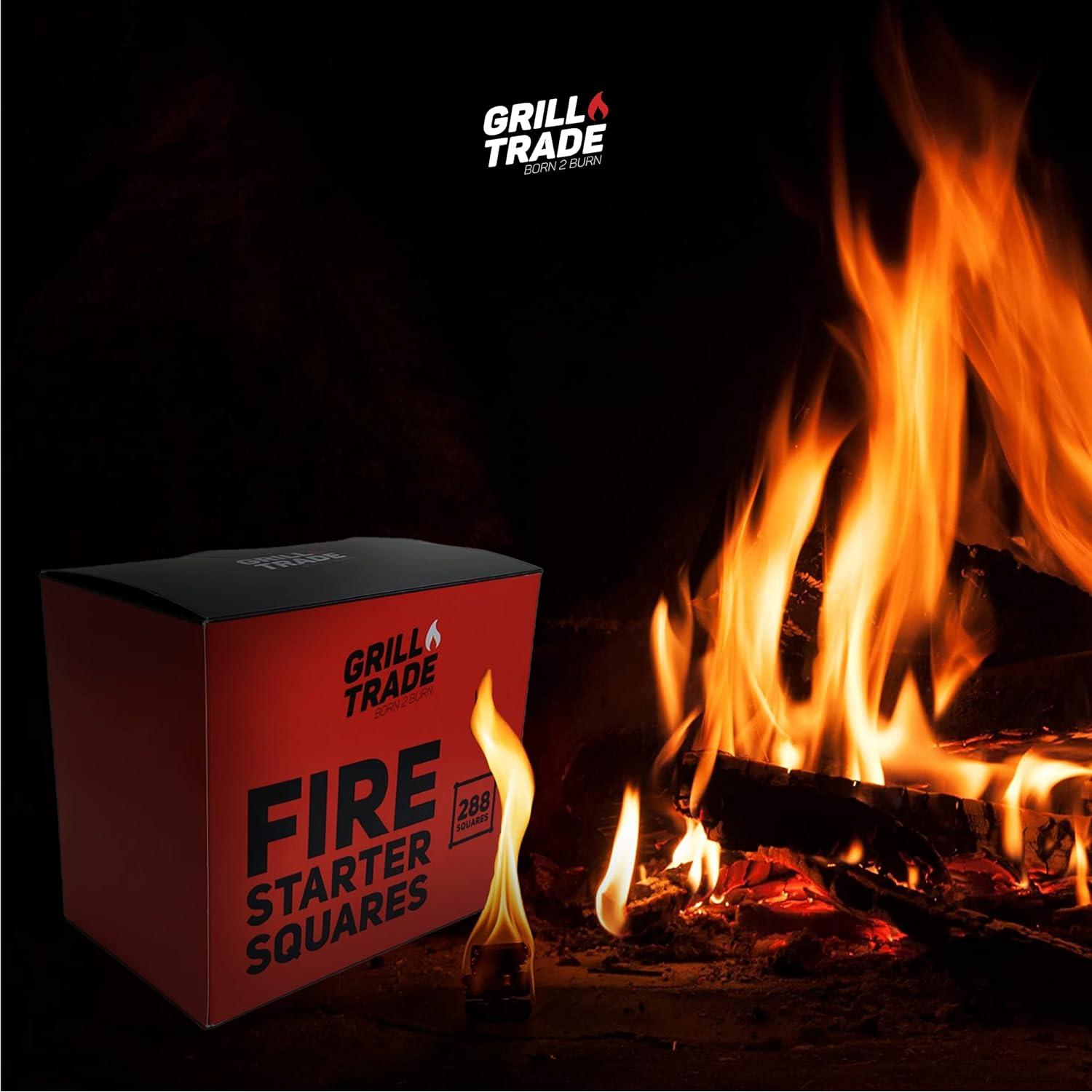Encendedores de Fuego Grill Trade - 288 Piezas para Parrilla y Chimenea