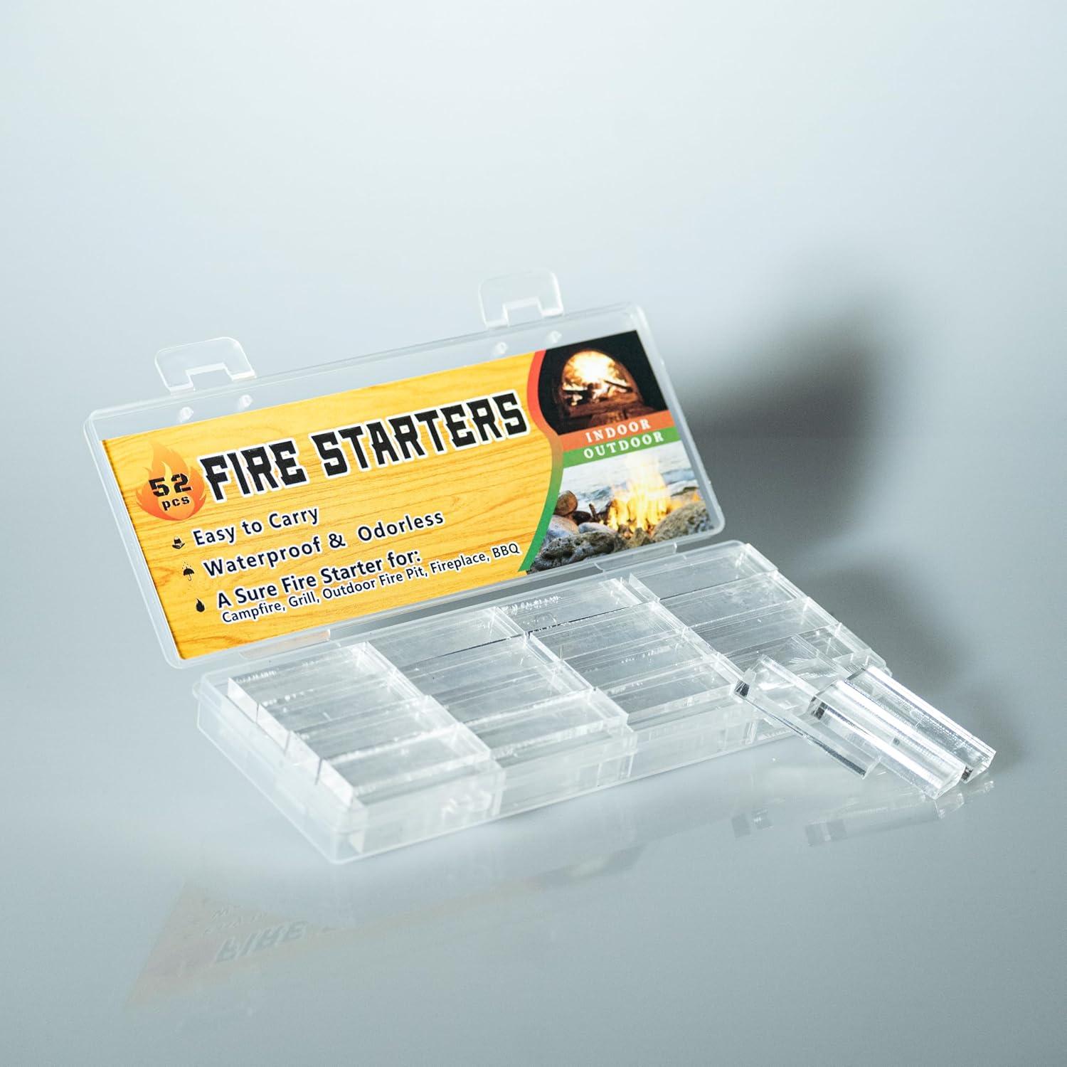 Encendedores de fuego impermeables ETXYOC 52pcs 3cm