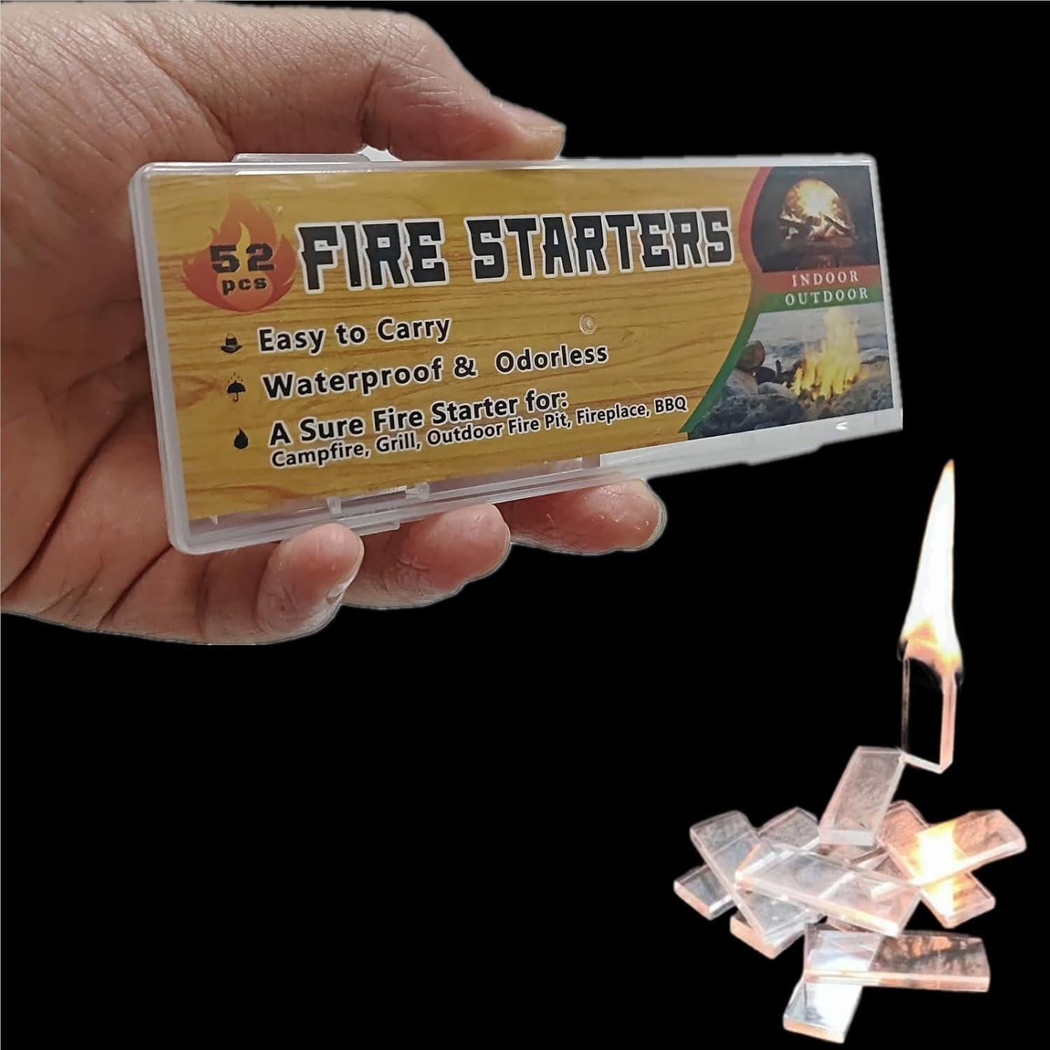 Encendedores de fuego impermeables ETXYOC 52pcs 3cm