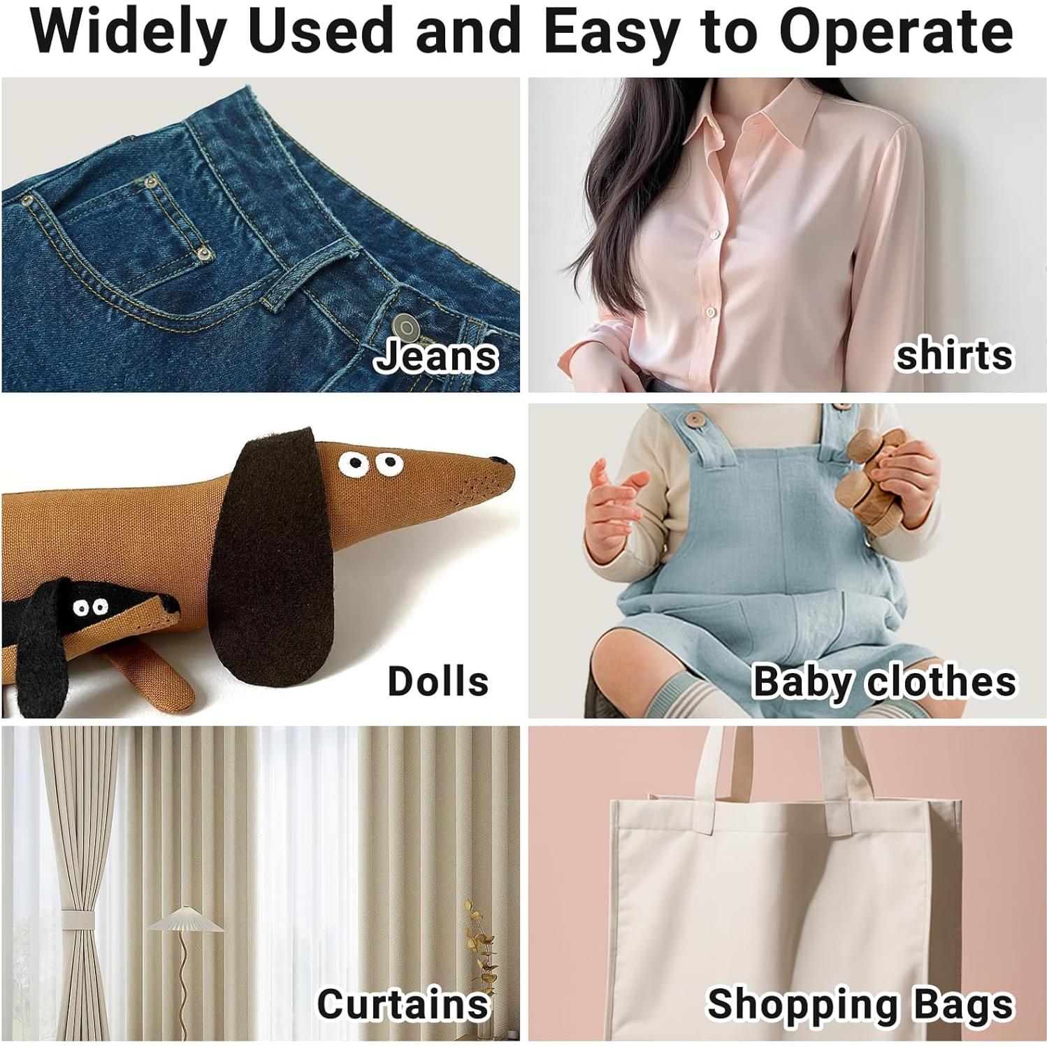 Máquina de Coser de Mano FLUXOJOY Mini Portátil para Principiantes