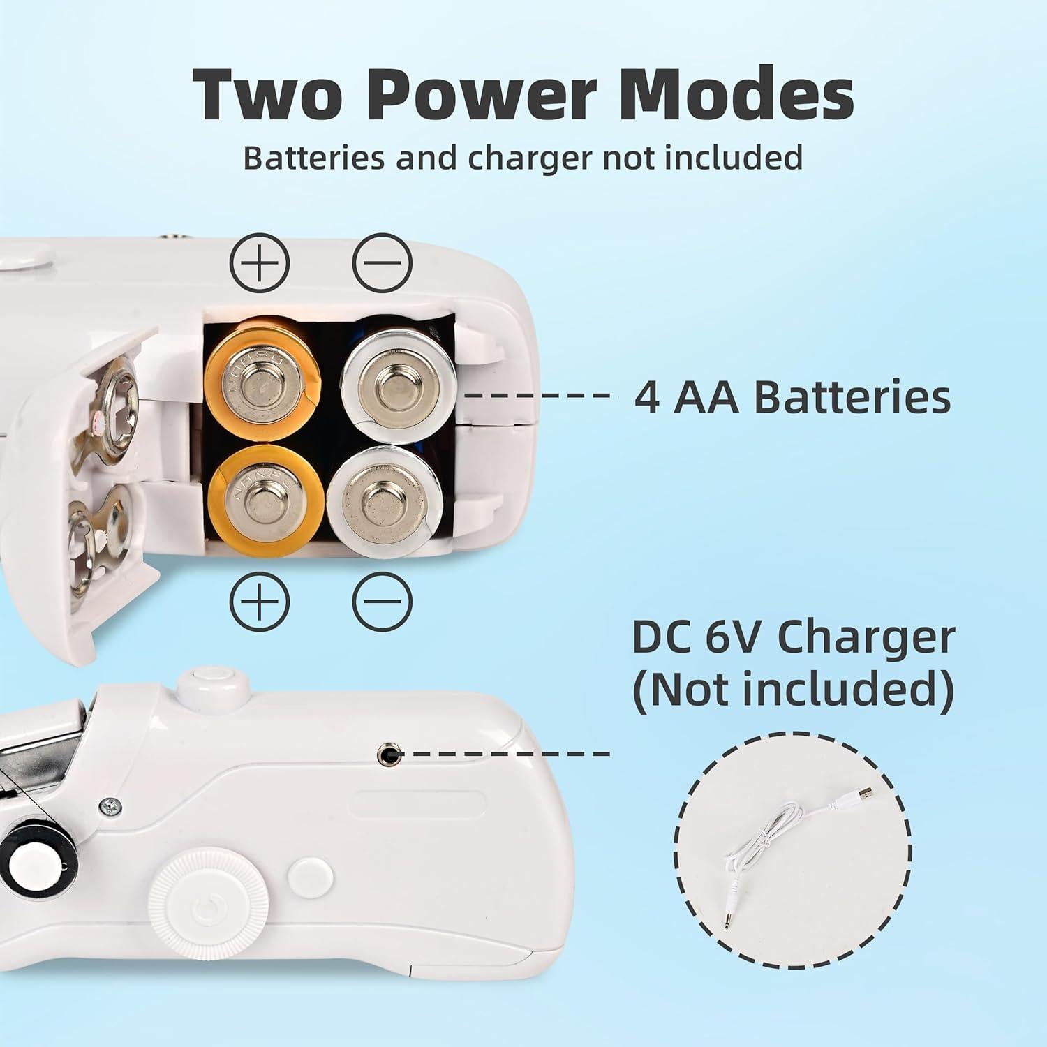 Máquina de Coser de Mano Mini Portátil JCKJHUMIN 340g