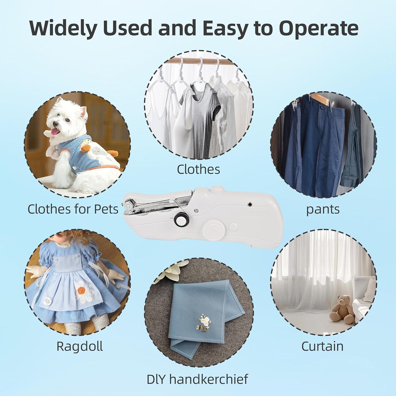 Máquina de Coser de Mano Mini Portátil JCKJHUMIN 340g