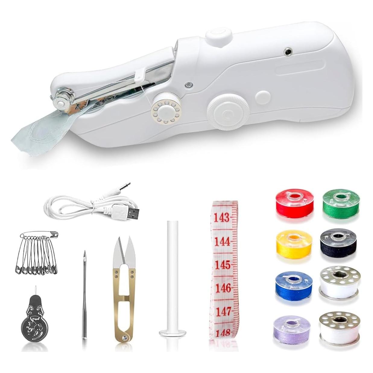 Máquina de Coser Portátil de Mano FRJ-001 para Principiantes