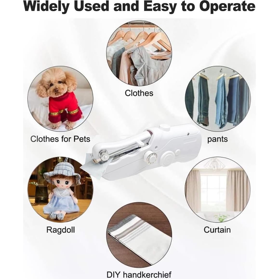 Máquina de Coser Portátil de Mano FRJ-001 para Principiantes