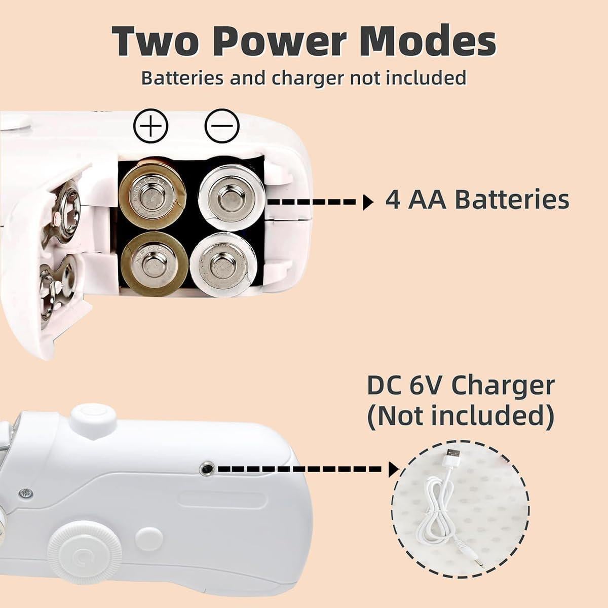 Máquina de Coser Portátil de Mano FRJ-001 para Principiantes