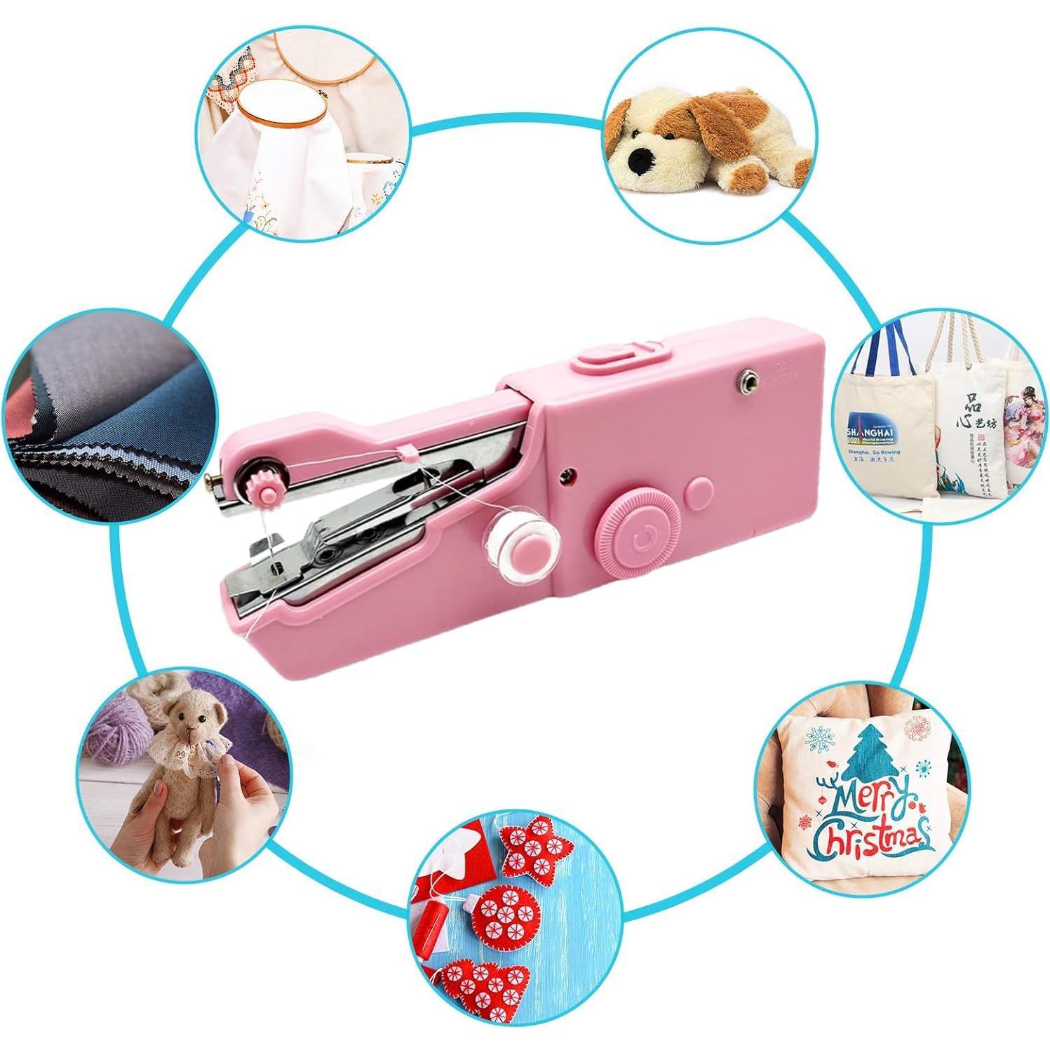 Máquina de Coser Eléctrica Mini Portátil Biddfa para Principiantes