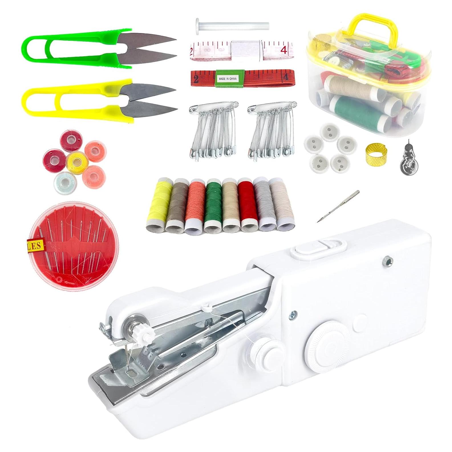 Máquina de Coser Portátil Lacabin CS101 con Accesorios