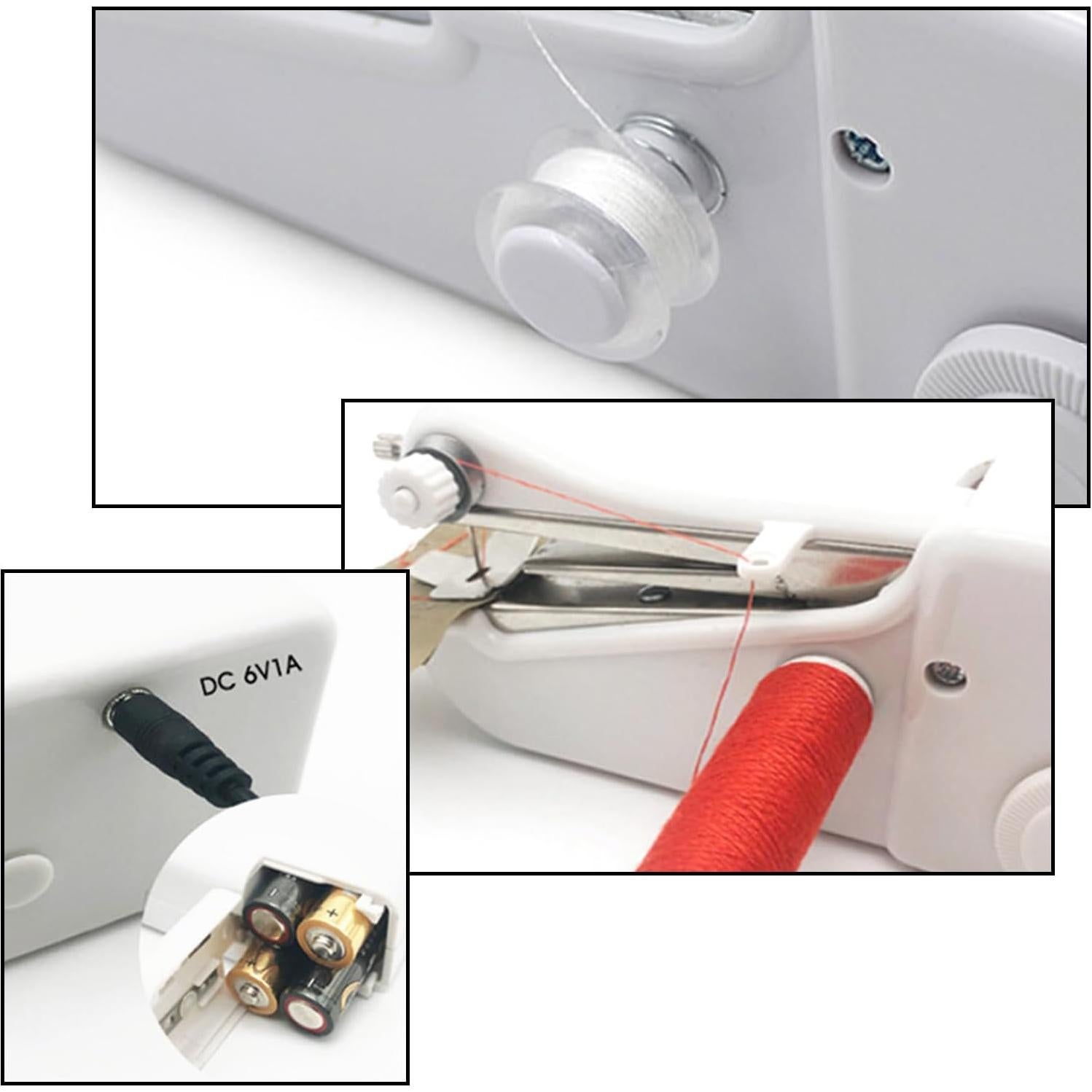 Máquina de Coser Portátil Lacabin CS101 con Accesorios