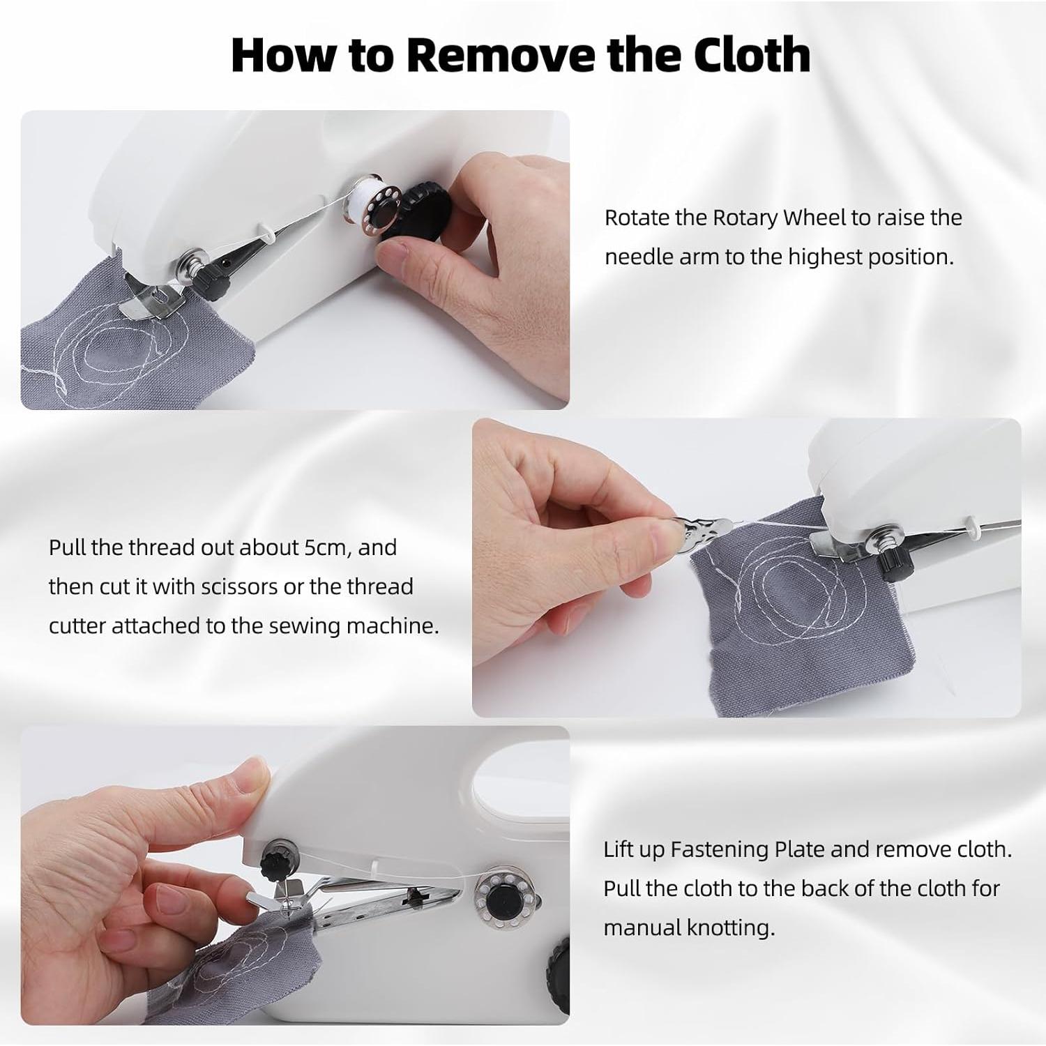 Máquina de Coser de Mano MEKOTRIN Mini 2 Velocidades USB