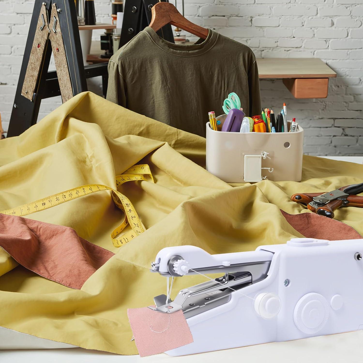 Máquina de Coser Eléctrica Mini Portátil Blinket - Blanca